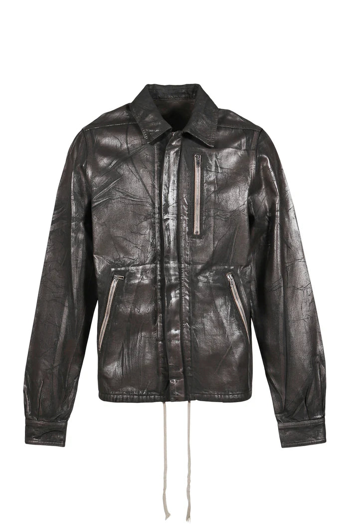 Rick Owens Drkshdw Concealed Zipfront Jkt 94 Bronze