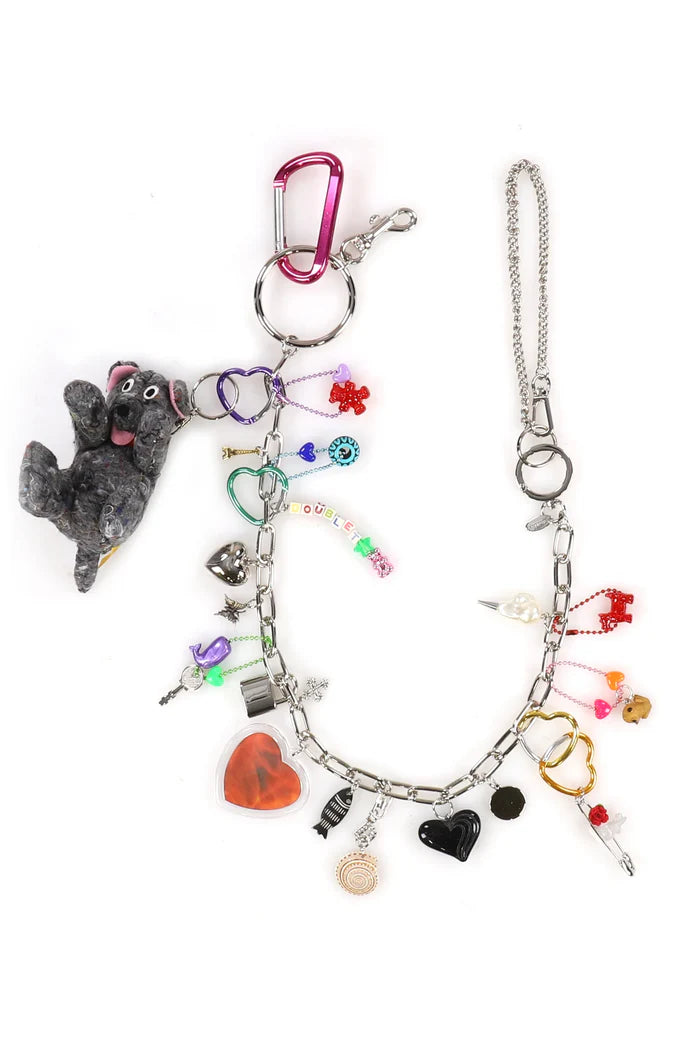 Doublet Key Chain With Dog Doll
Mulch