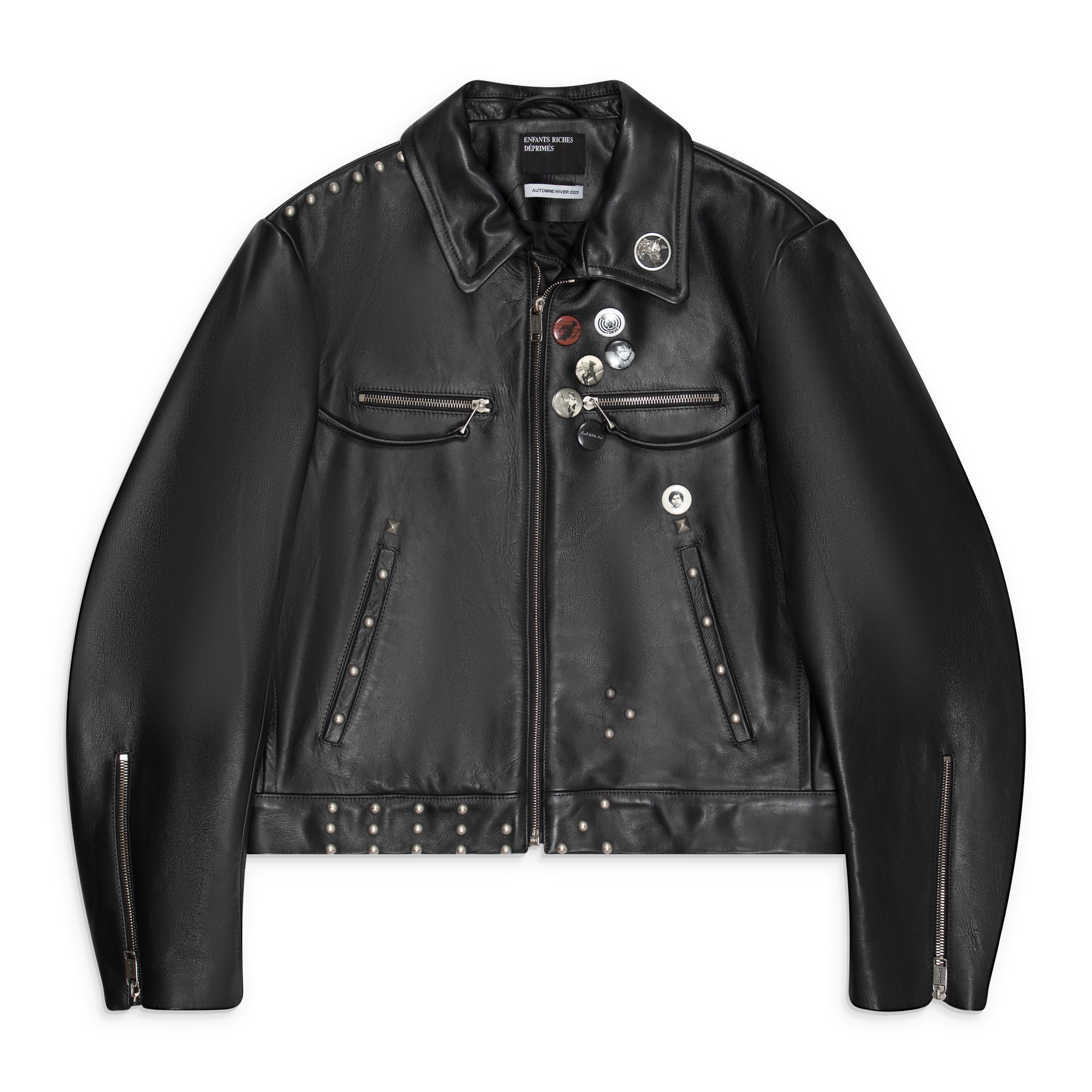 Enfants Riches Deprimes Sid Jacket With Studs Black