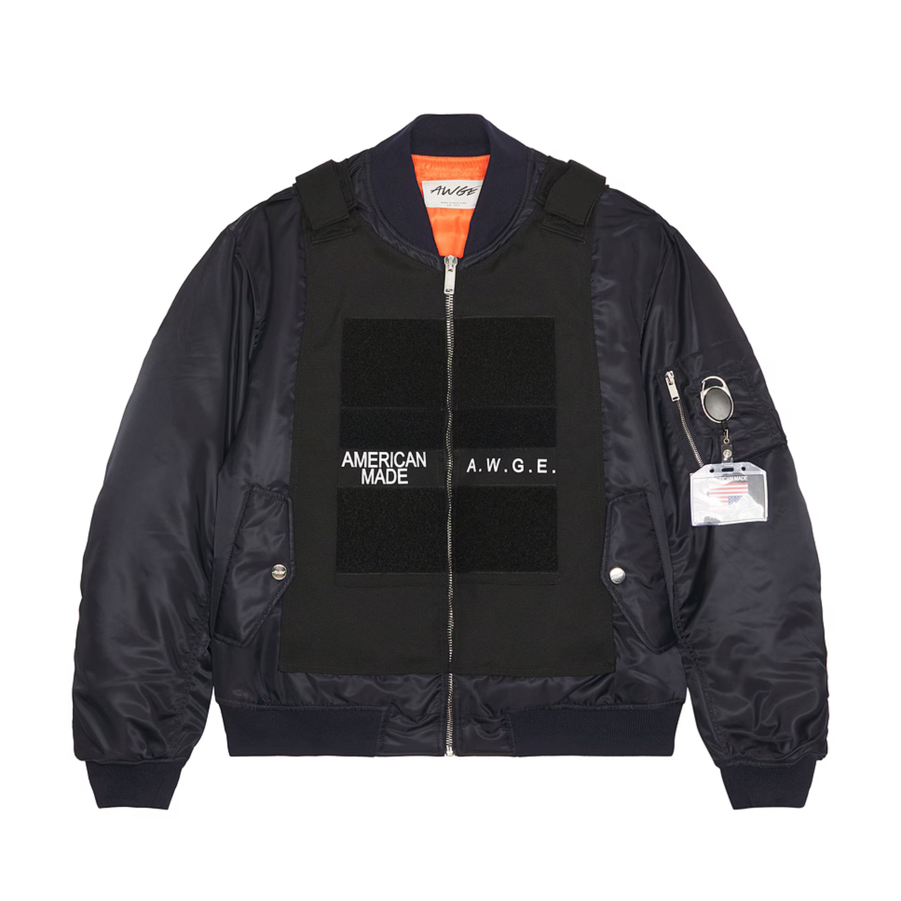 AWGE B Bomber Jacket Dark Navy