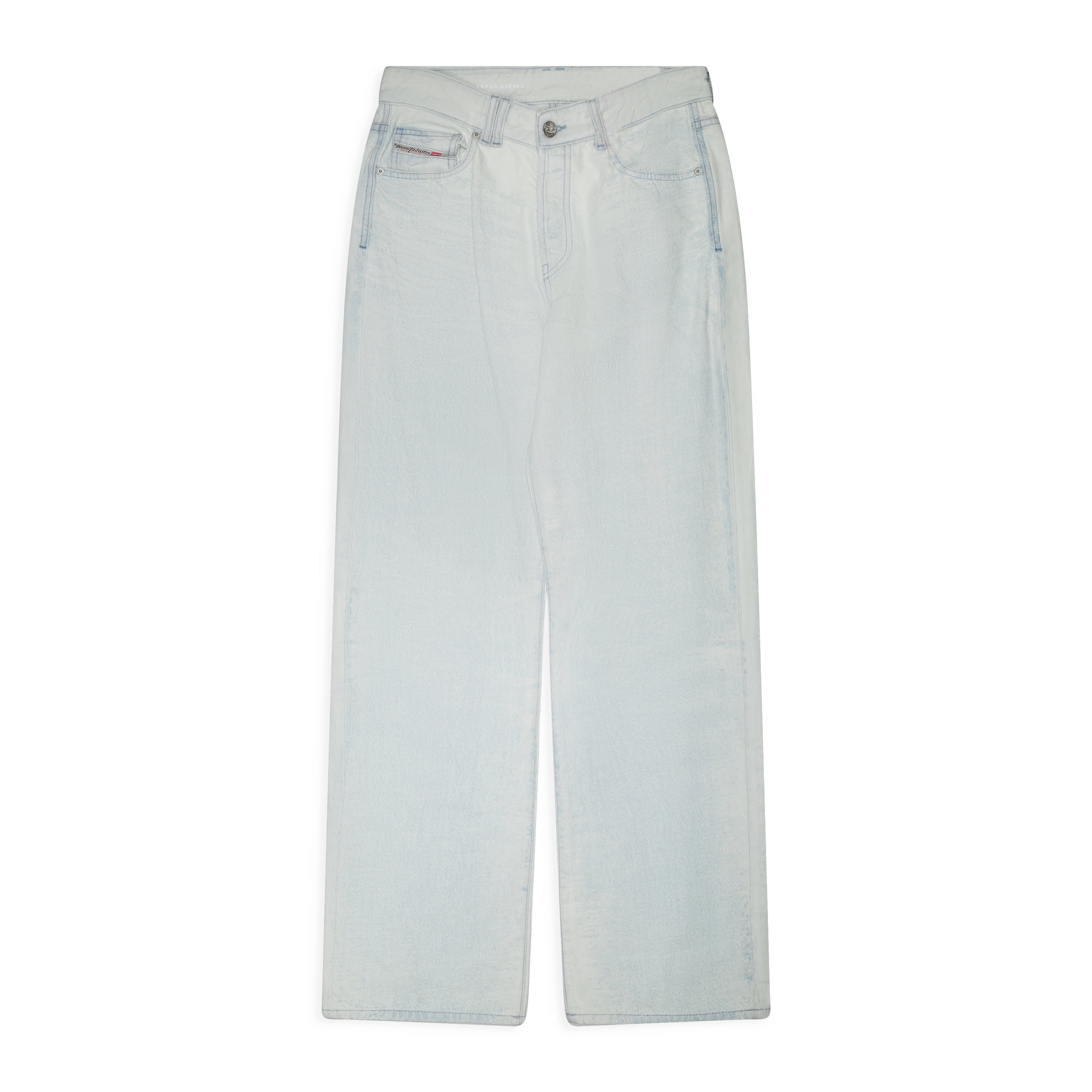 Diesel High Waist 1971 D-Sent Jeans Blue