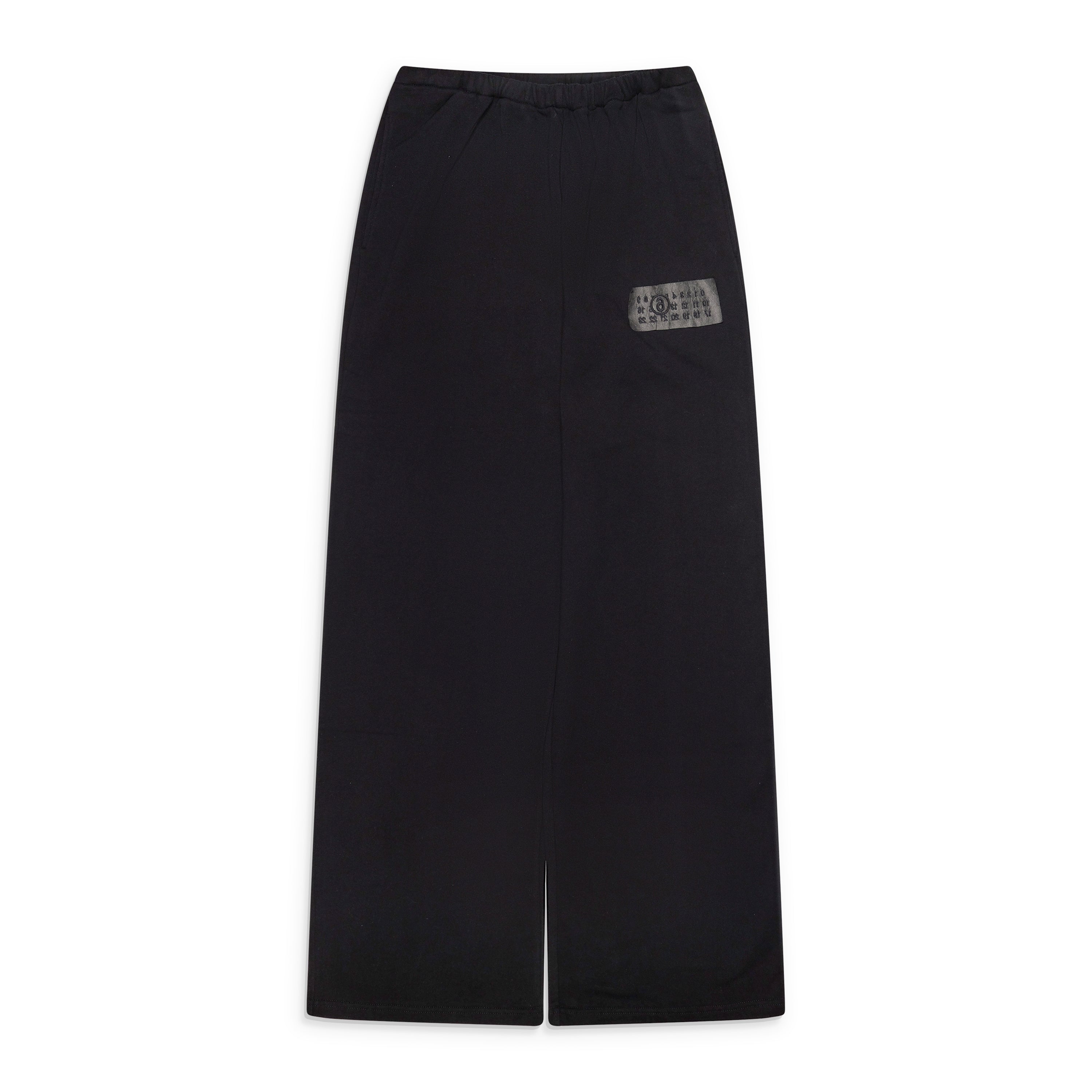 MM6 Maison Margiela Logo Tag Sweatpants Black