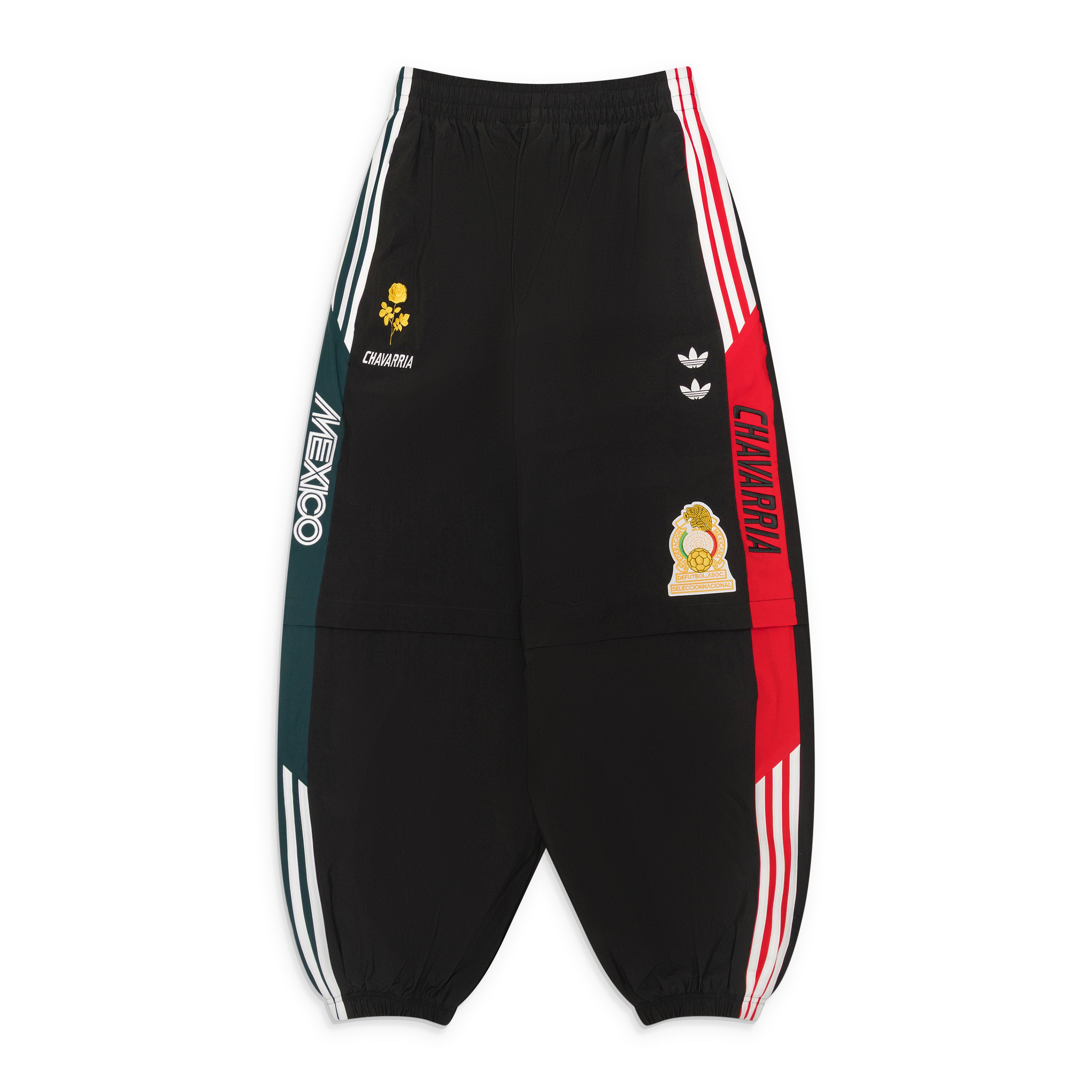 Adidas x Willy Chavarria Oversized Woven Trackpants Black