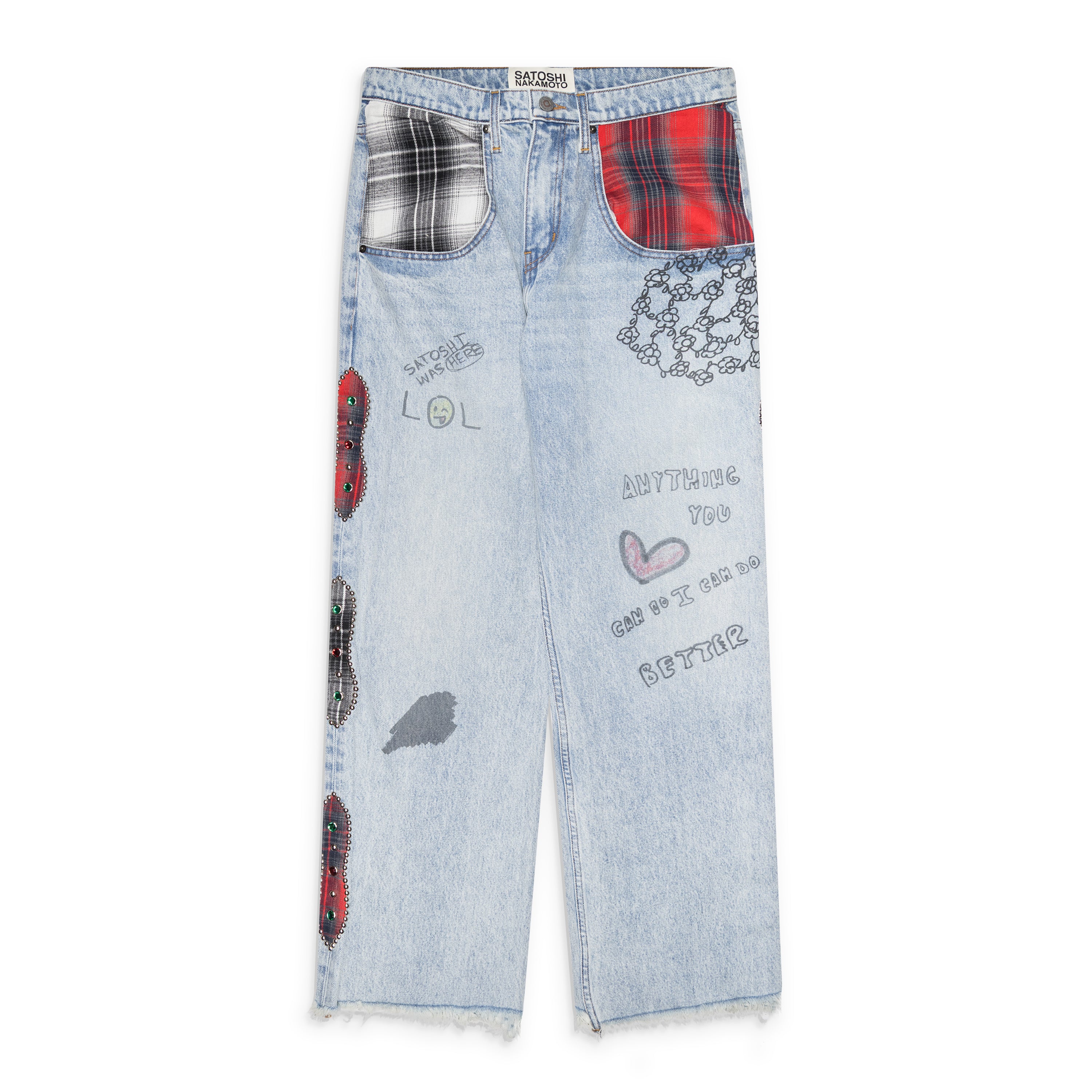 Satoshi Nakamoto Nessa Pant Blue