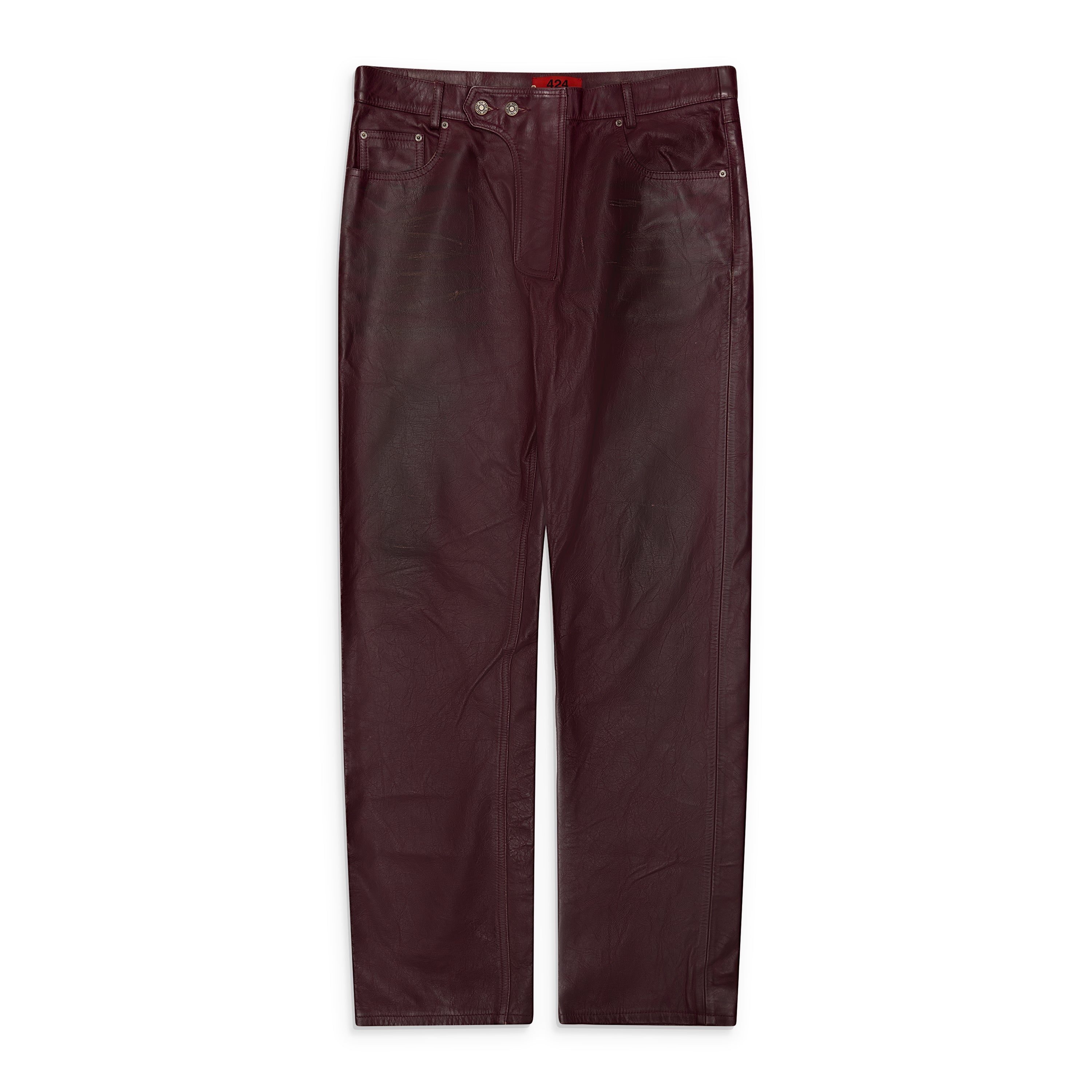 424 Moto Pants Red