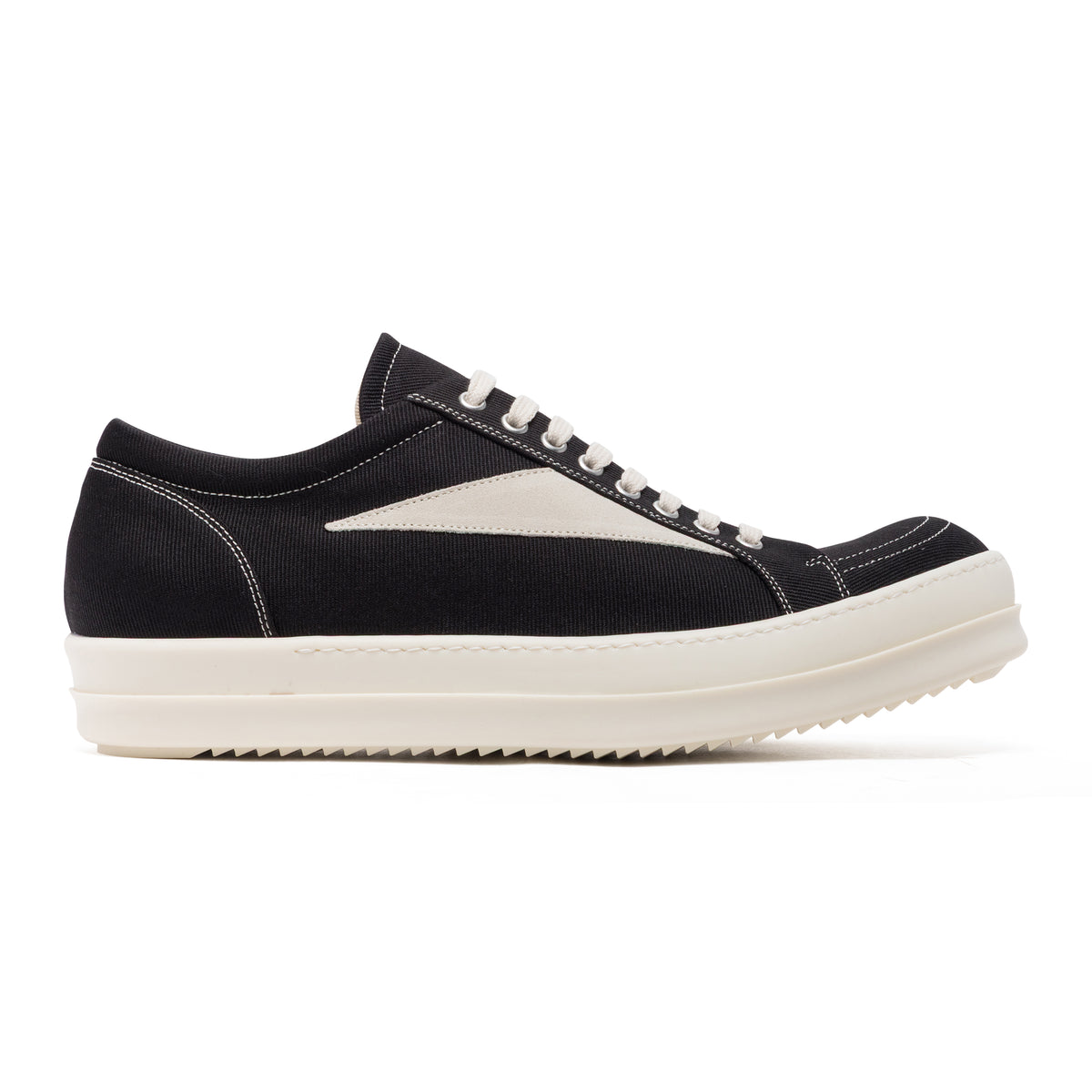 Rick Owens DRKSHDW Vintage Sneaks Black/Milk/Milk
