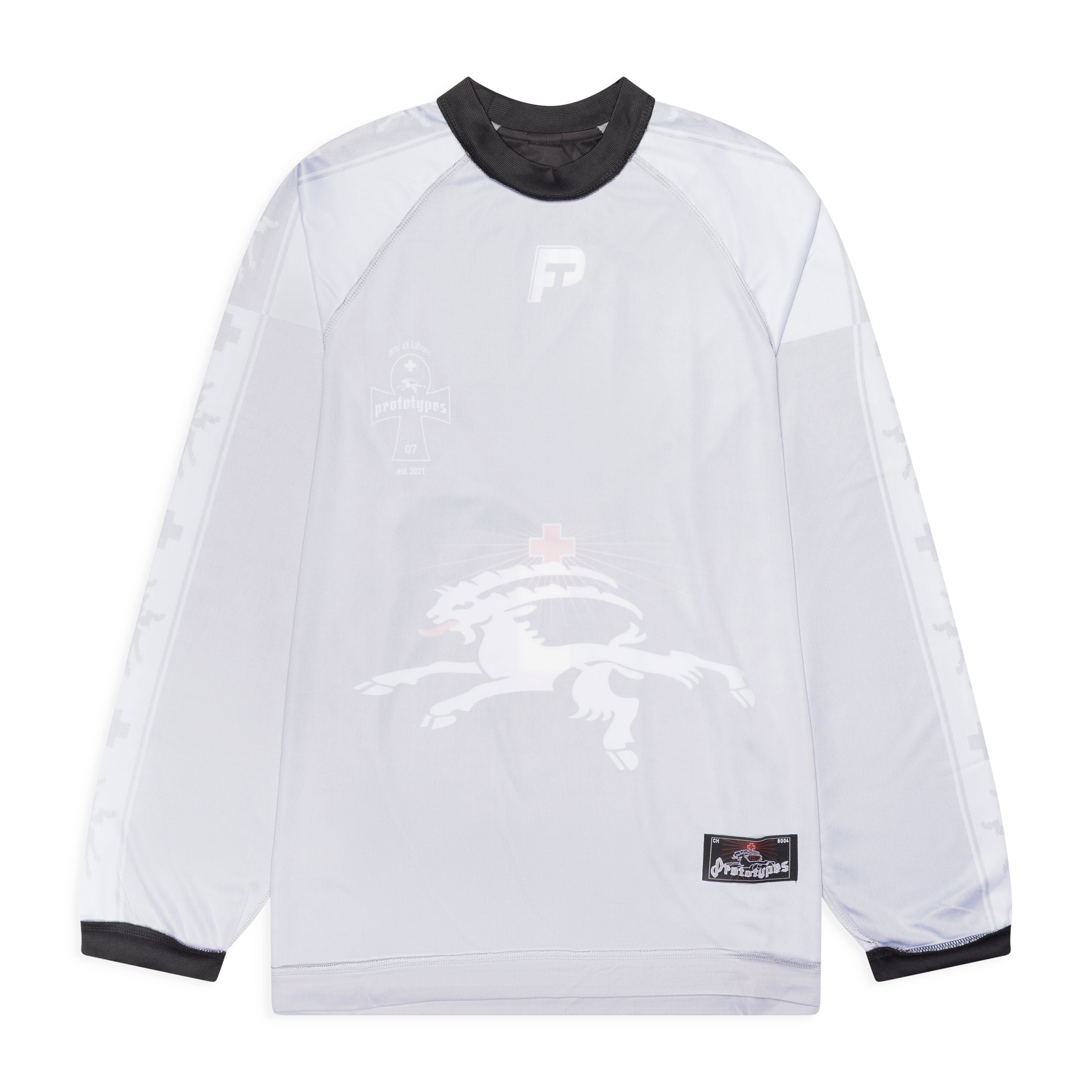 Prototypes Inside Out Football Jersey Grey