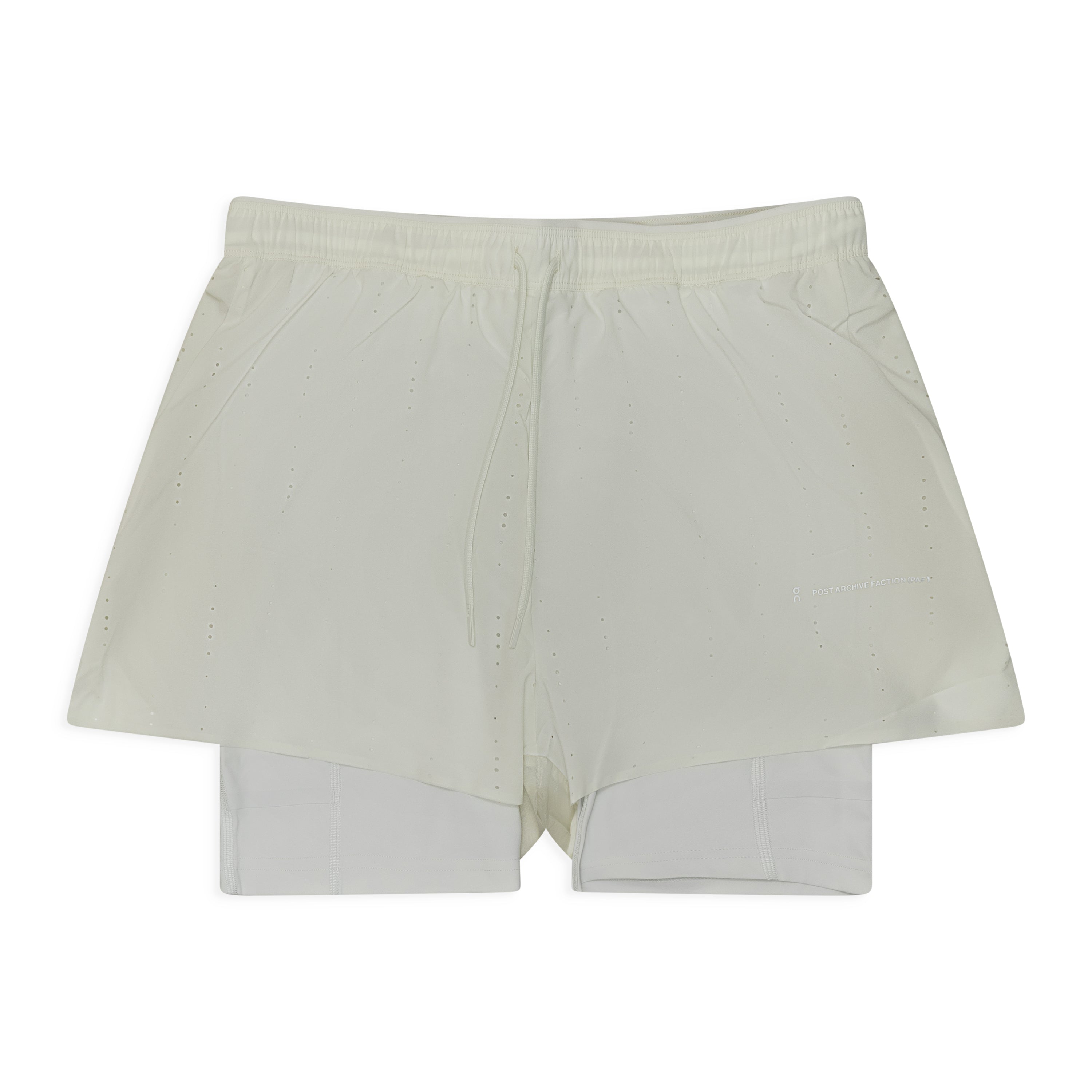 On Running Zero 2-in-1 Shorts PAF Ice Gale front