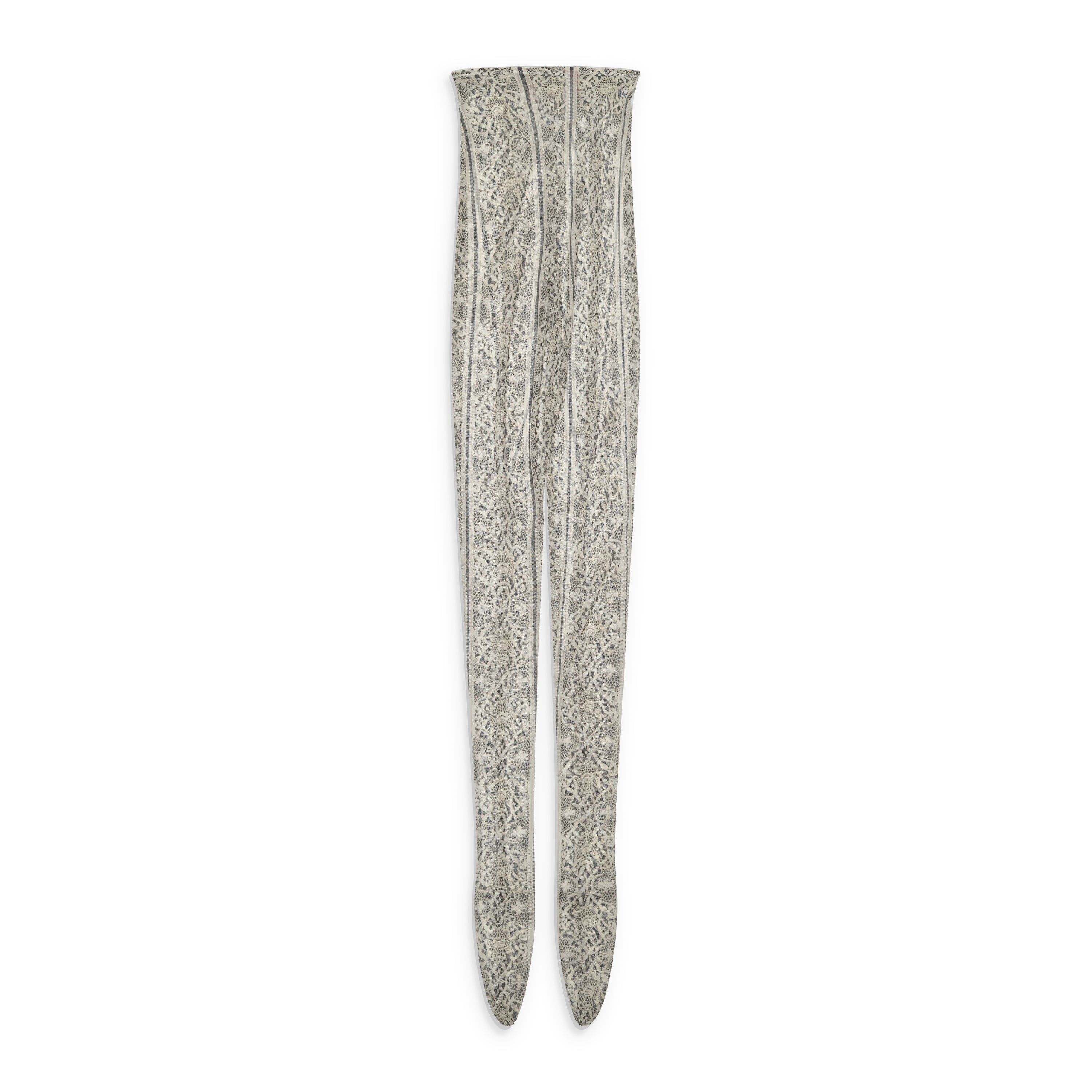 Dilara Findikoglu Past Edges Tights Print Grey