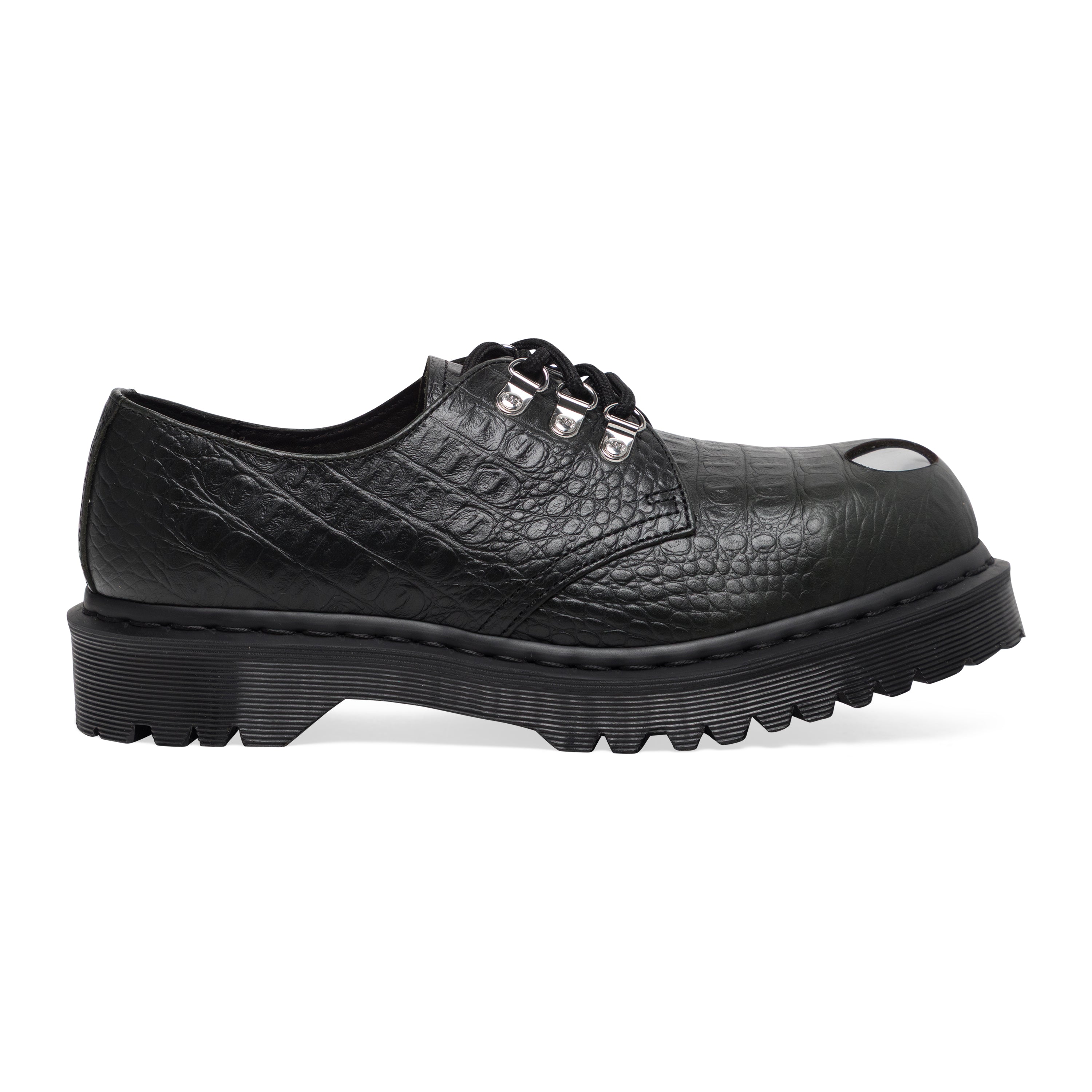 Dr. Martens Analine Croc Emboss 1461 Forest Green