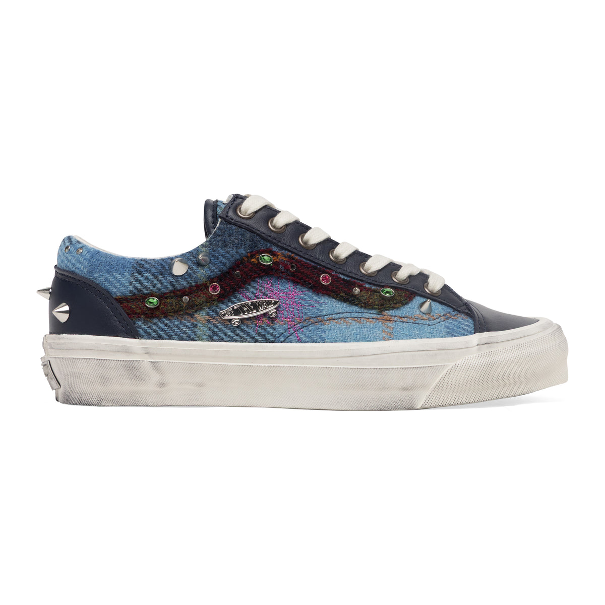 Vans Lx Old Skool 36 Harris Tweed Navy/Multi