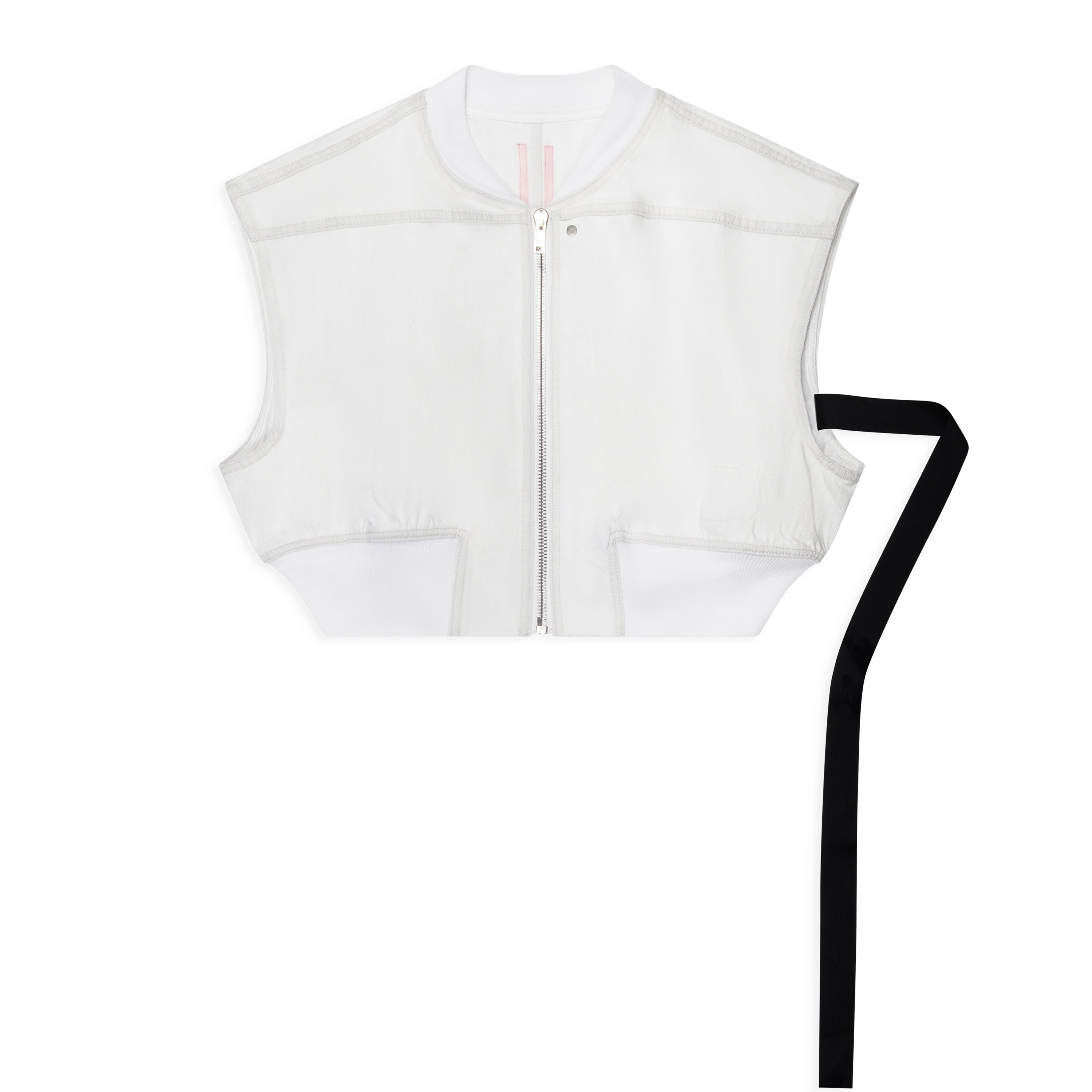 Rick Owens DRKSHDW MILK WASH Tatlin Bomber Vest