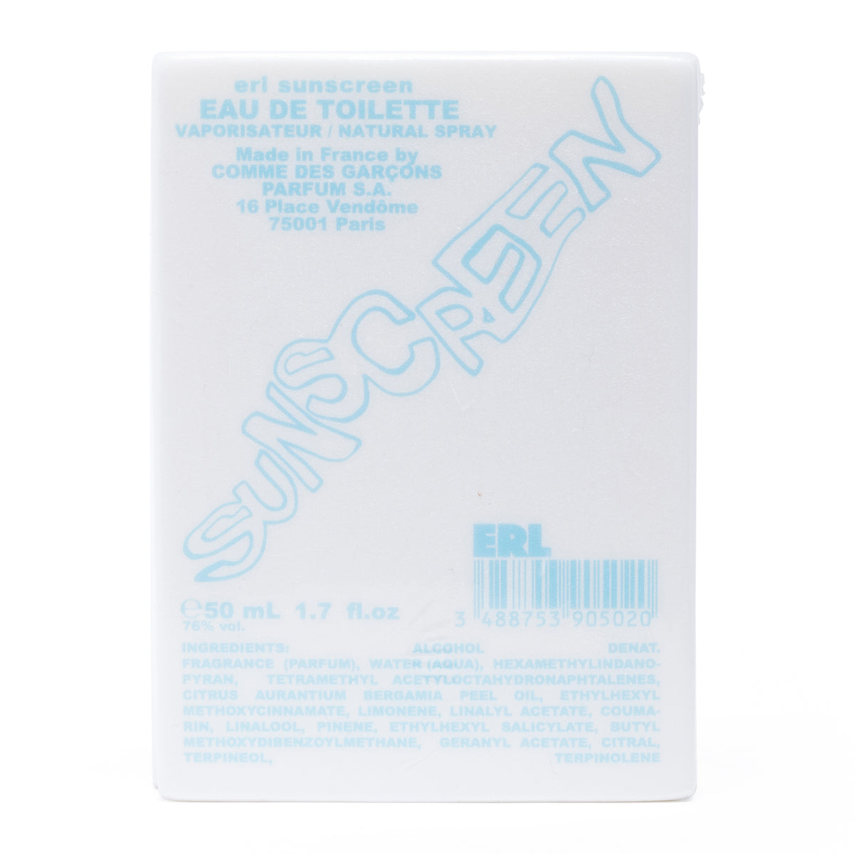 COMME DES GARCONS Parfums Erl Sunscreen Regular Edition Multicolor