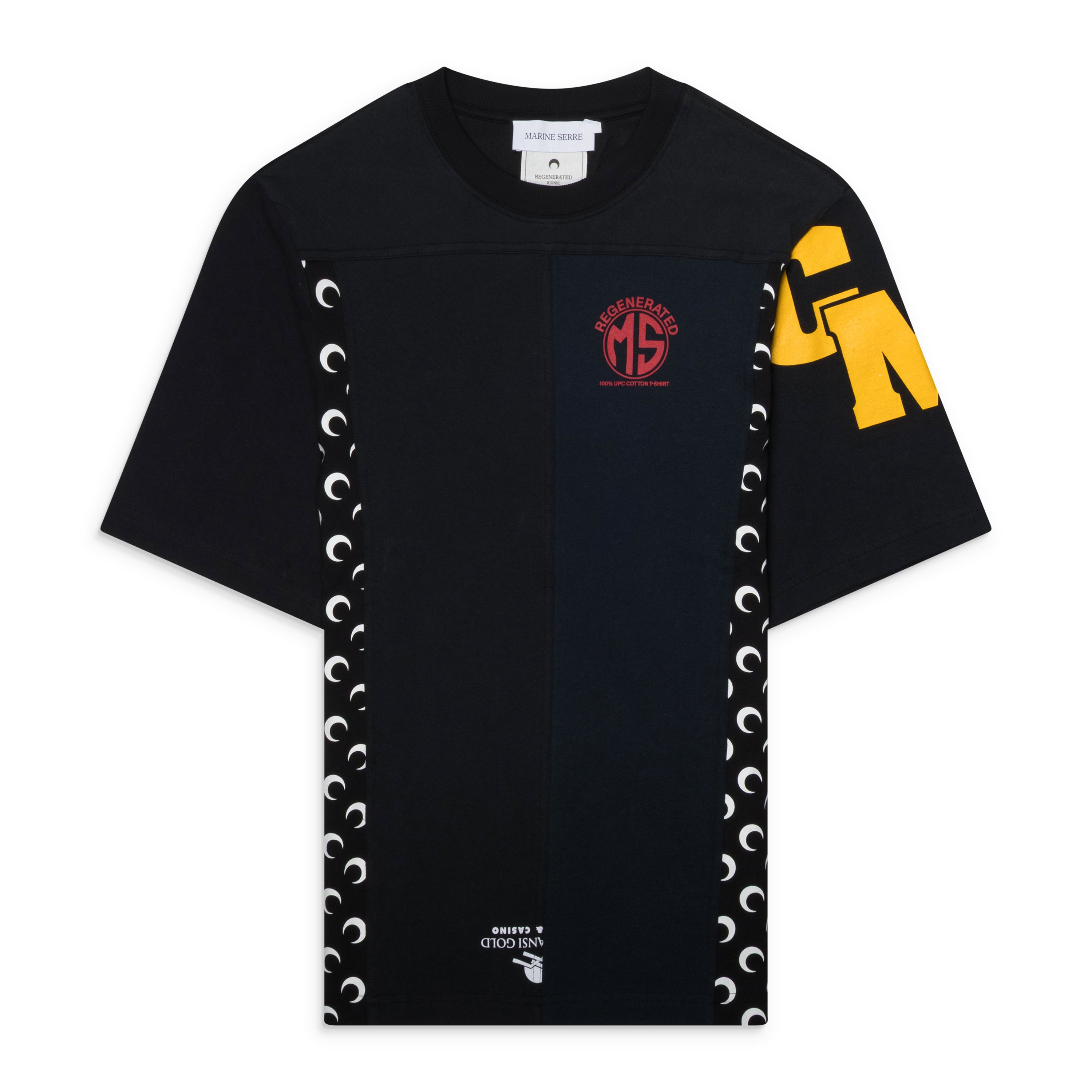 Marine Serre UPC Jersey T-Shirt Black
