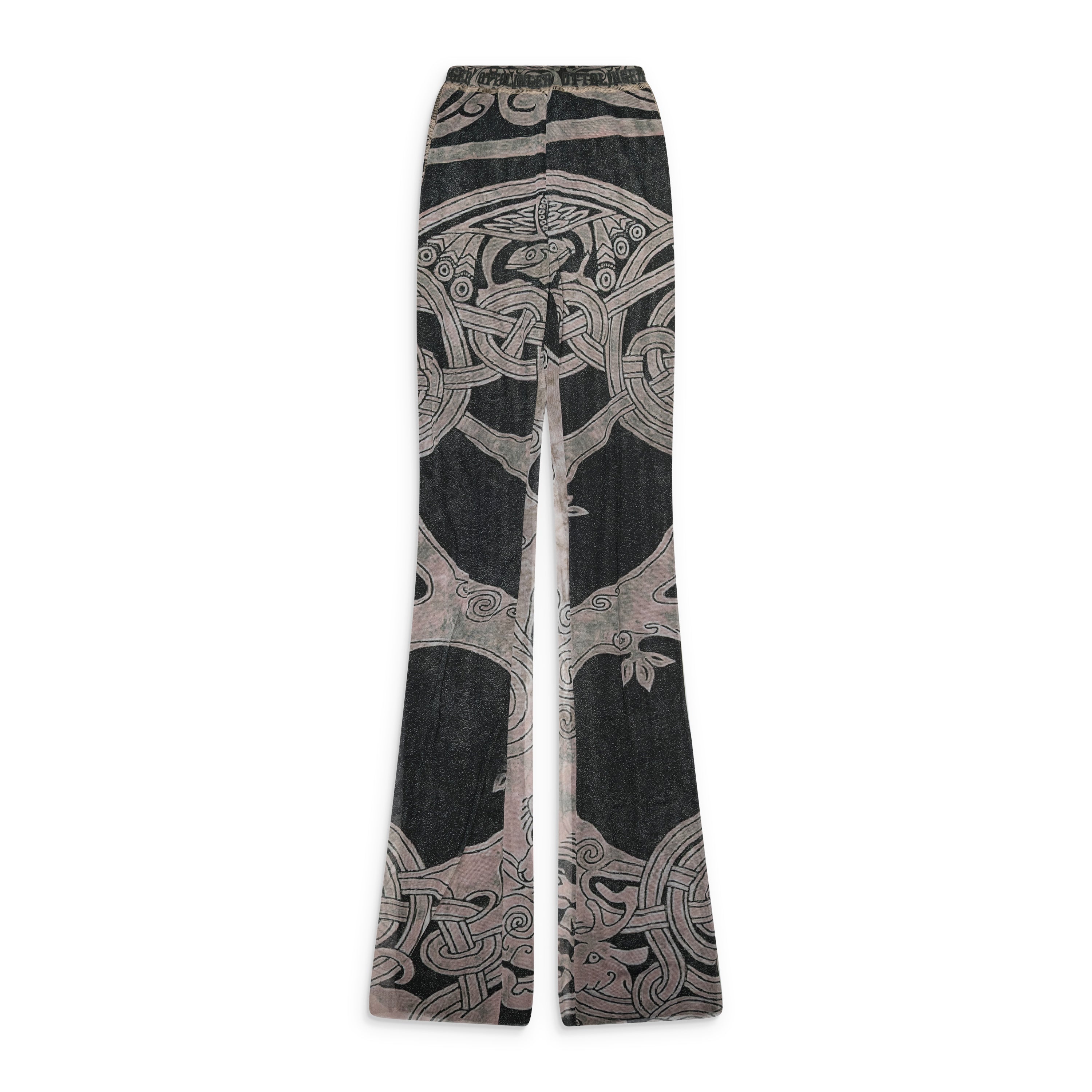 Ottolinger Tree of Life Mesh Pants Multicolor