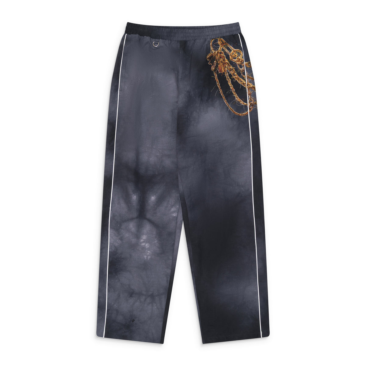 Doublet Trompe L’Oeil Embroidery Track Pants Blue