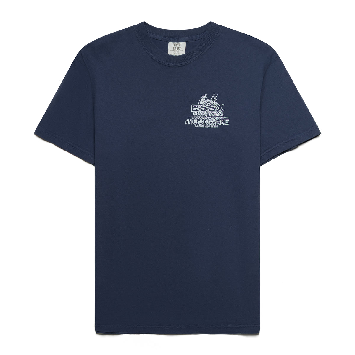 Cafe Essx X Moonwake - T-Shirt Navy Blue