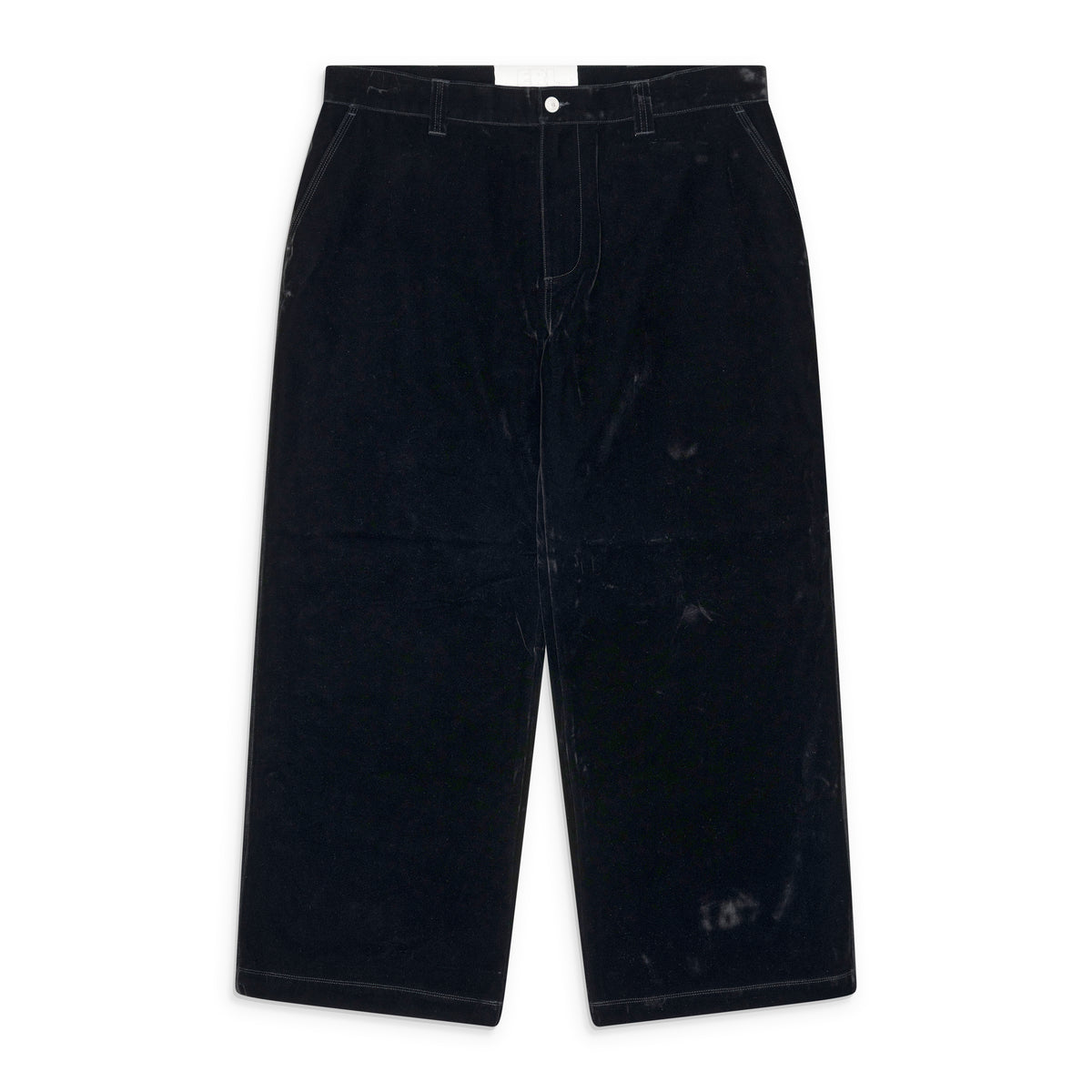 ERL Unisex Nylon Chino Pants Woven Black