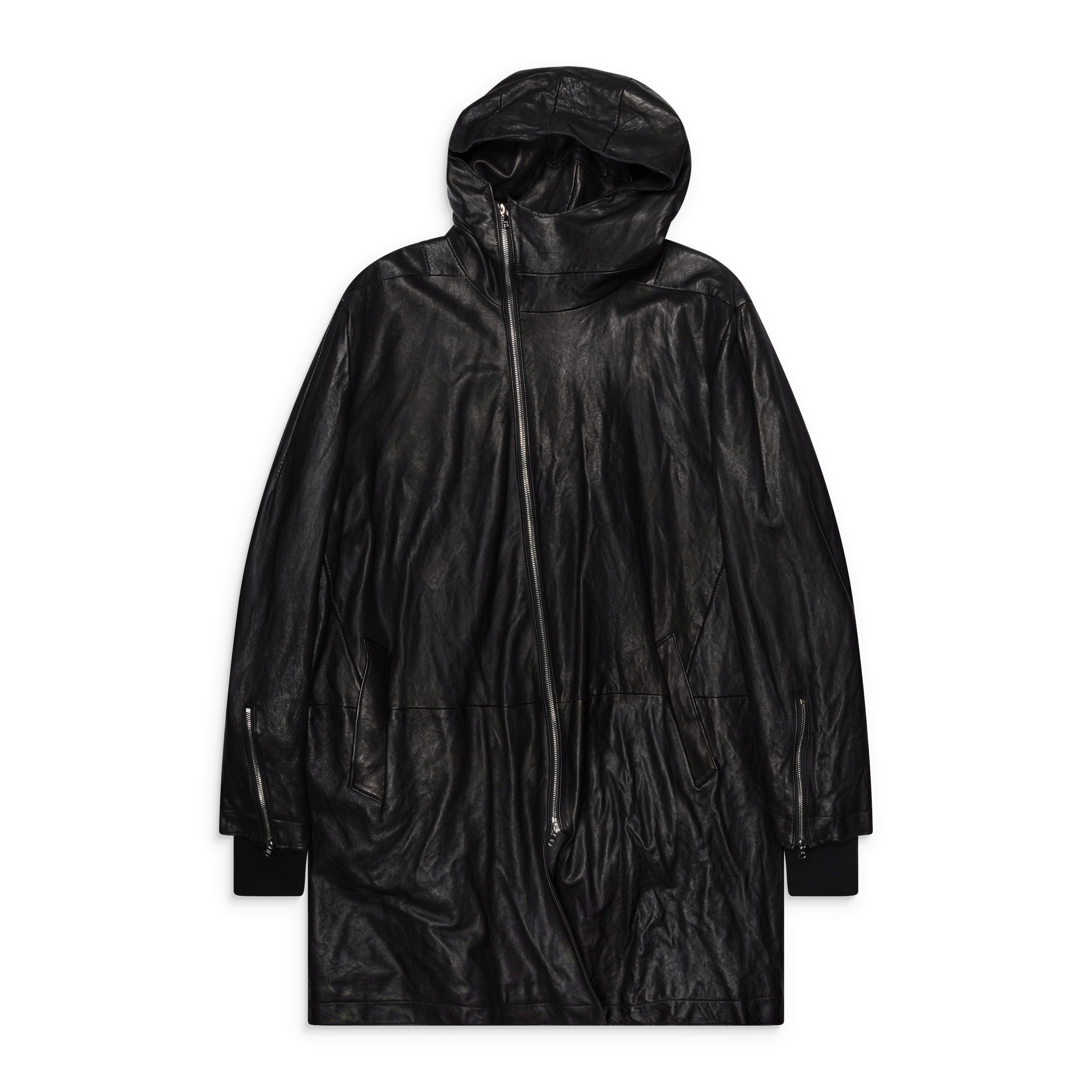 SAN263-1 Asymmetric Field Jacket Black