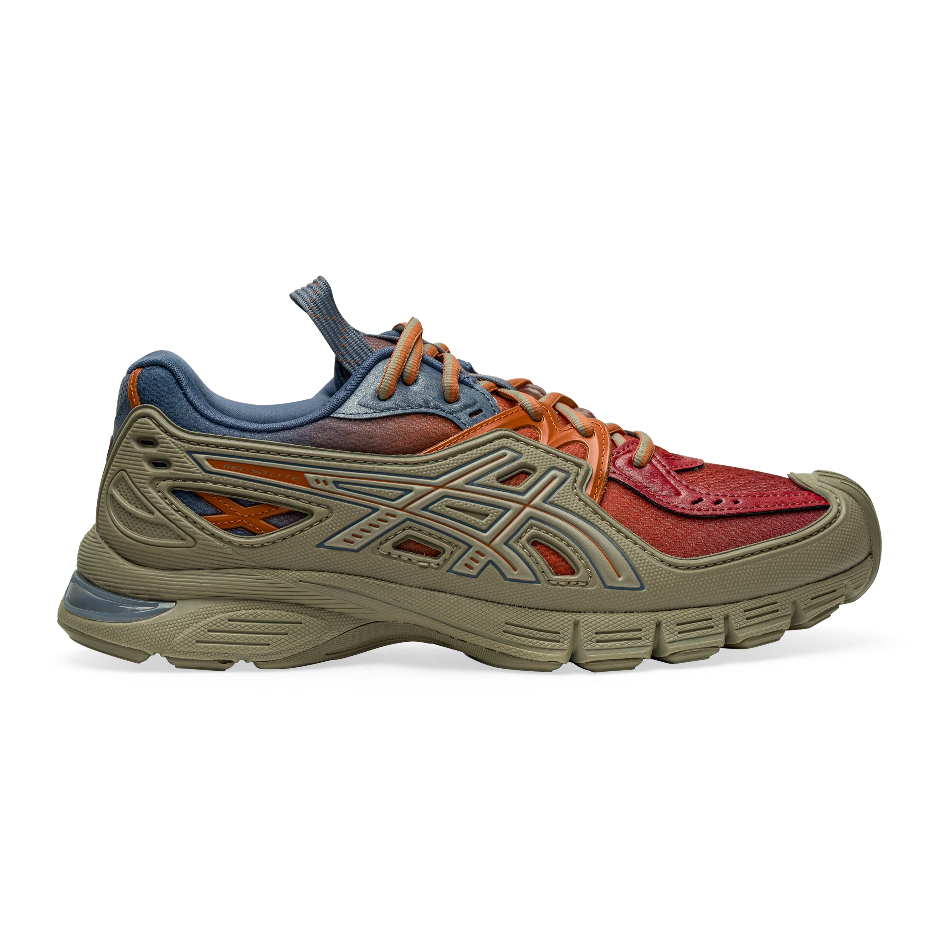Asics Olive Grey / Rust Orange UB13-S GEL-SD-LYTE (Kiko Curation) Multicolor
