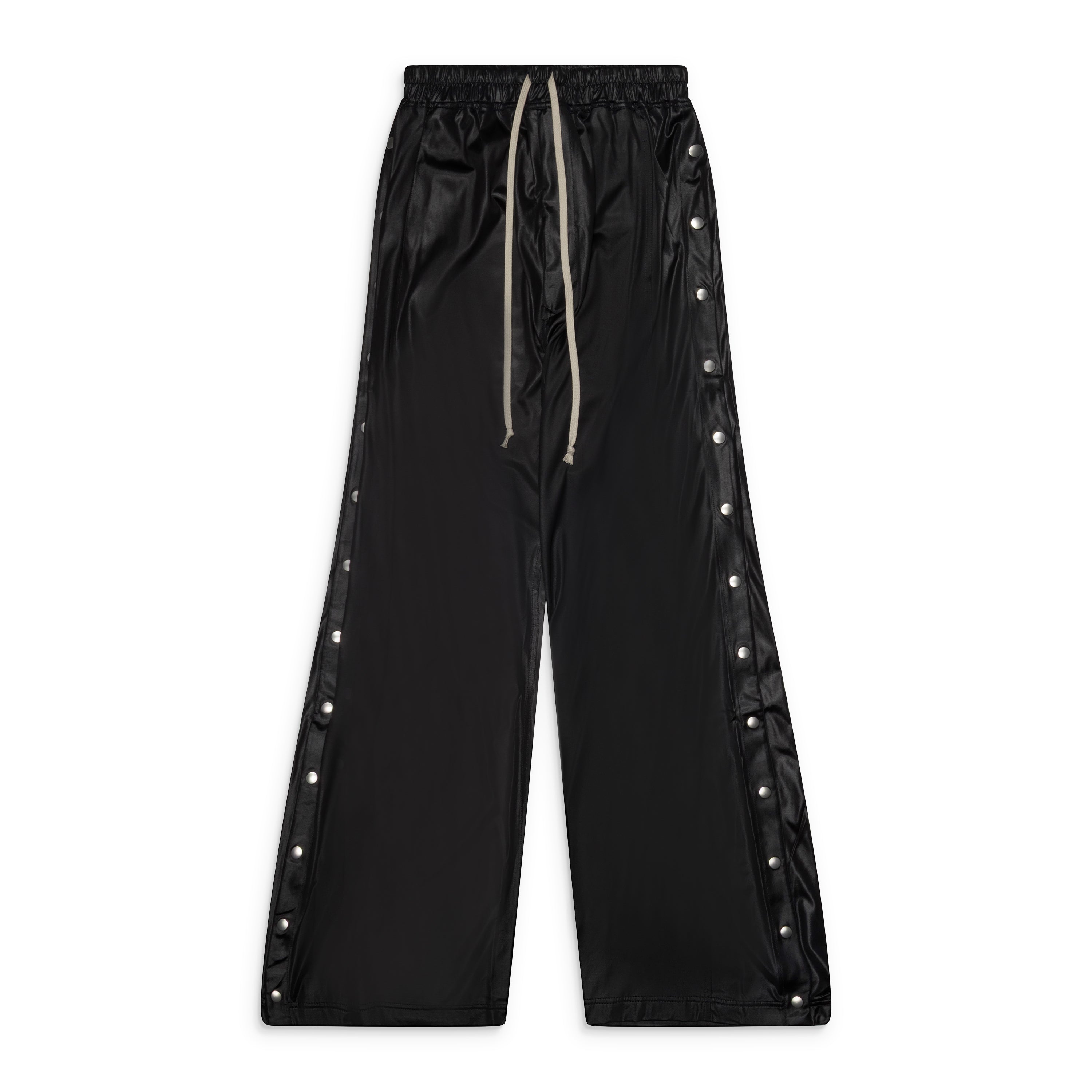 Rick Owens DRKSHDW Black Wide Pusher Pants