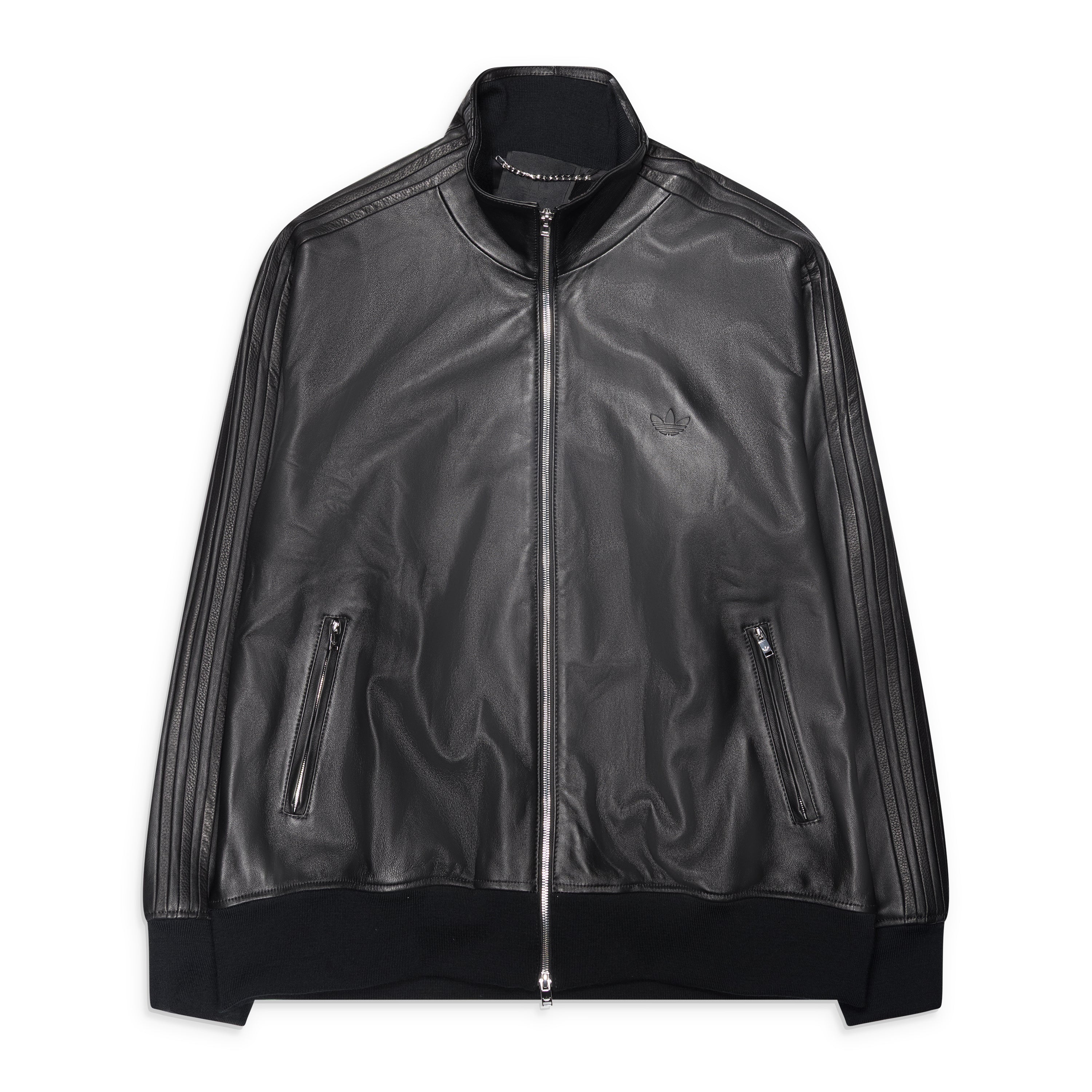  Faux Leather FIREBIRD TT ブラック M adidas (A-Type) Leather Firebird Tt Black – ESSXNYC