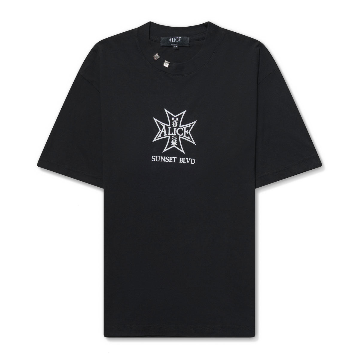 Alice Hollywood Sunset Blvd T-Shirt Black