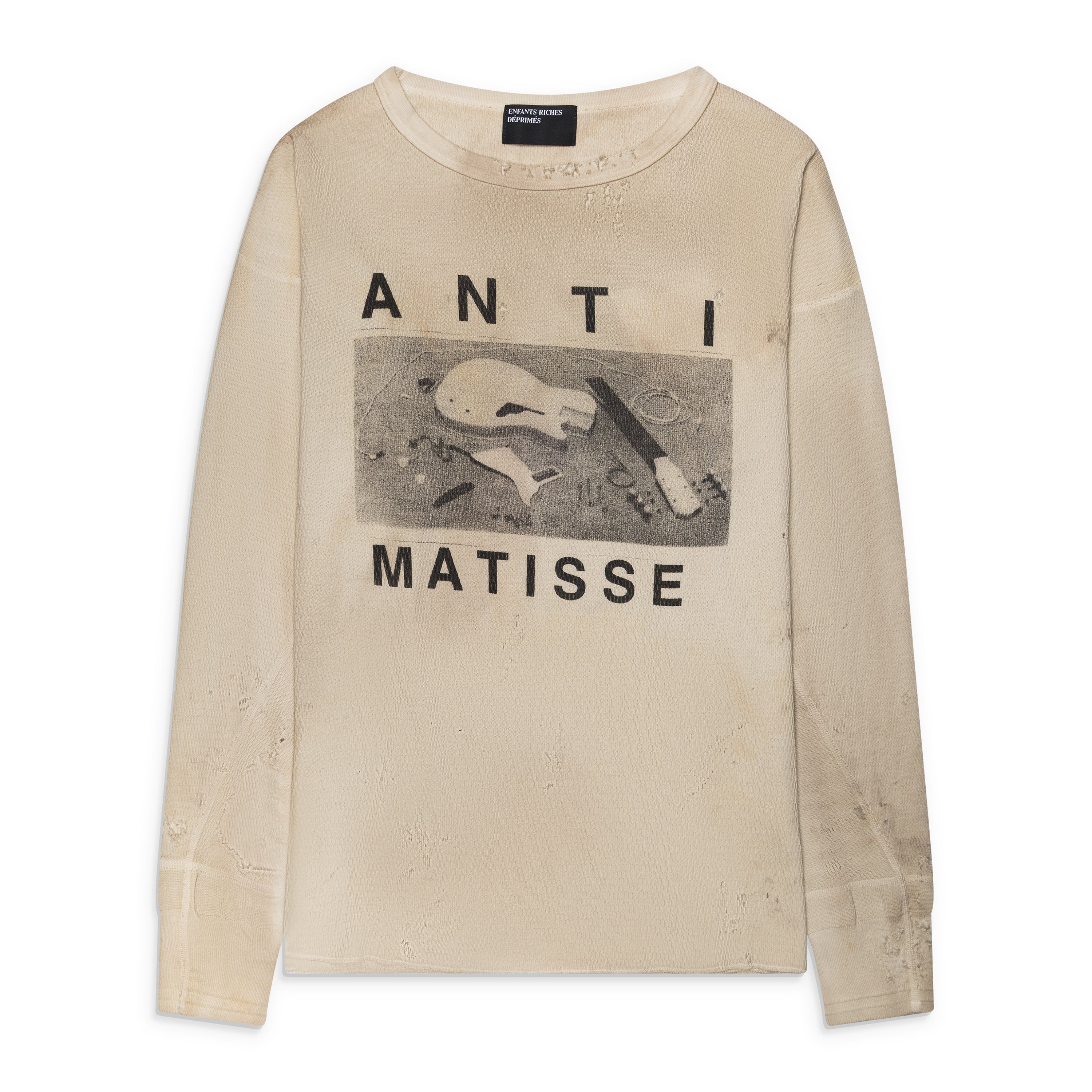 Enfants Riches Deprimes Anti Matisse Thermal Ls T-Shirt White