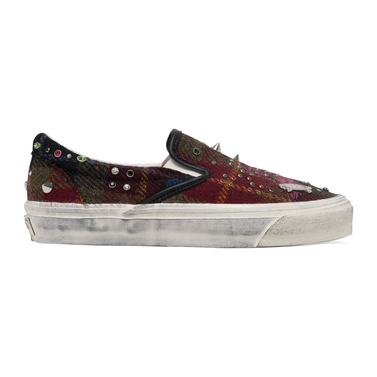 Vans Lx Classic Slip On 98 Harris Tweed Red/Multi