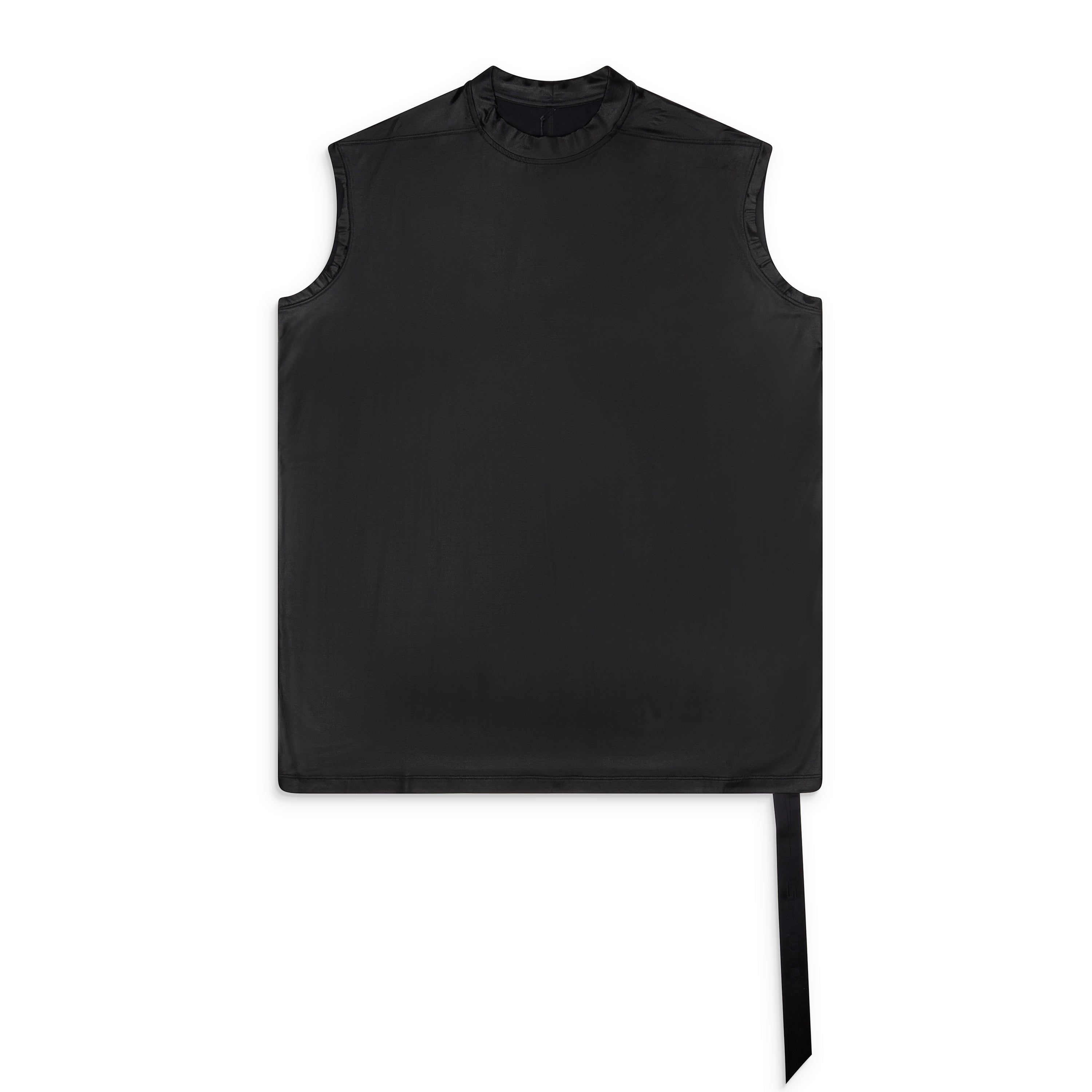 Rick Owens DRKSHDW Black Tarp Sleeveless T-shirt