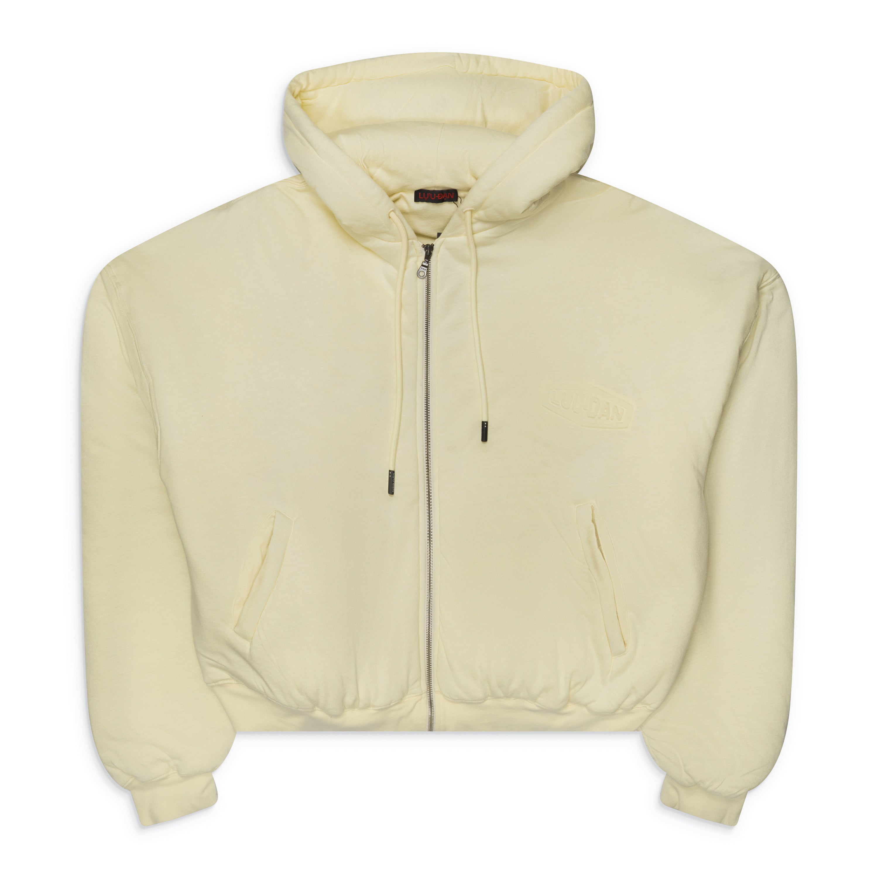 Lu'u Dan Wadded Hoodie Yellow