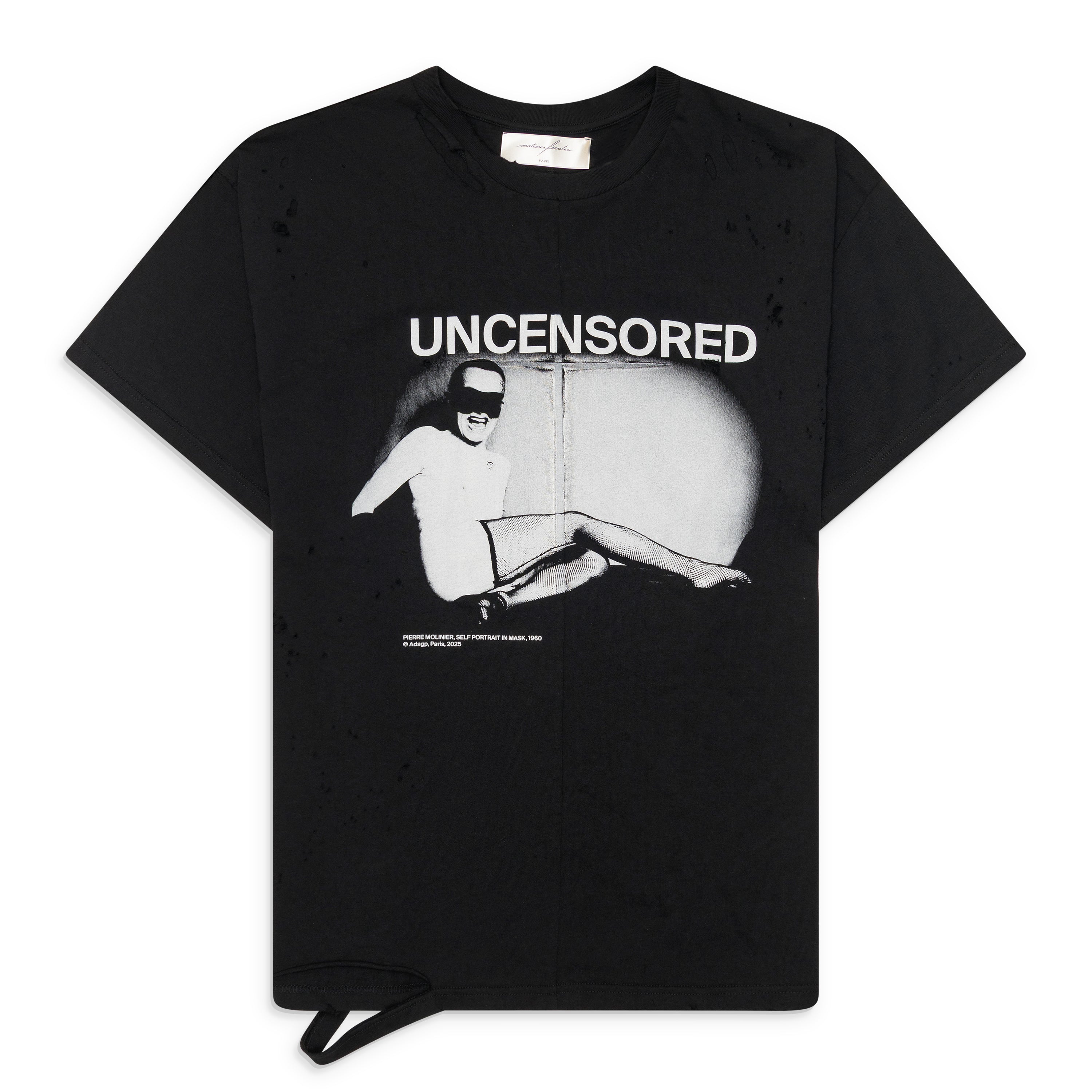 Matieres Fecales Molinier Tshirt Black