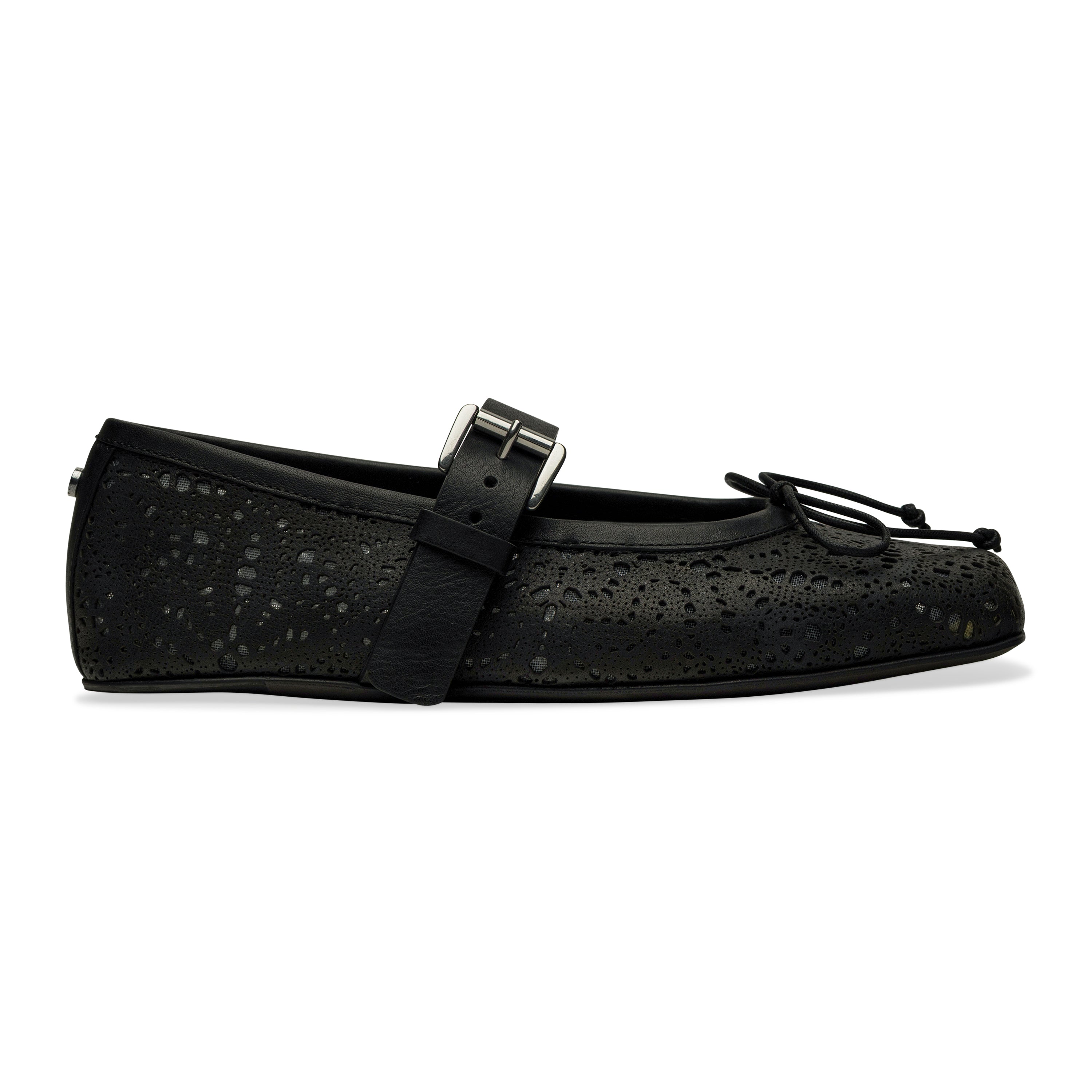 Ann Demeulemeester Zoey Ballerinas With Belt Black