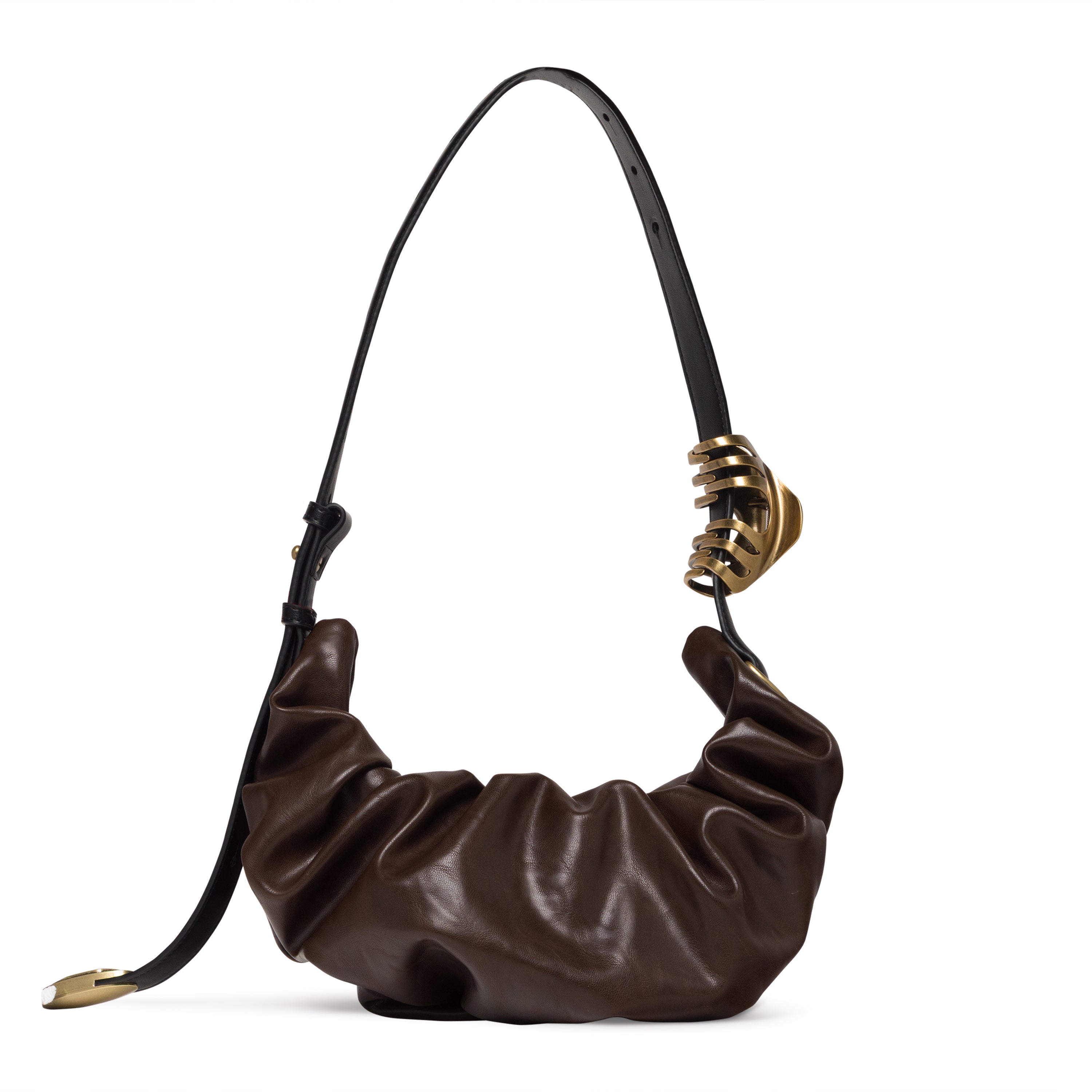 Diesel Brown Grab-D Hobo Bag