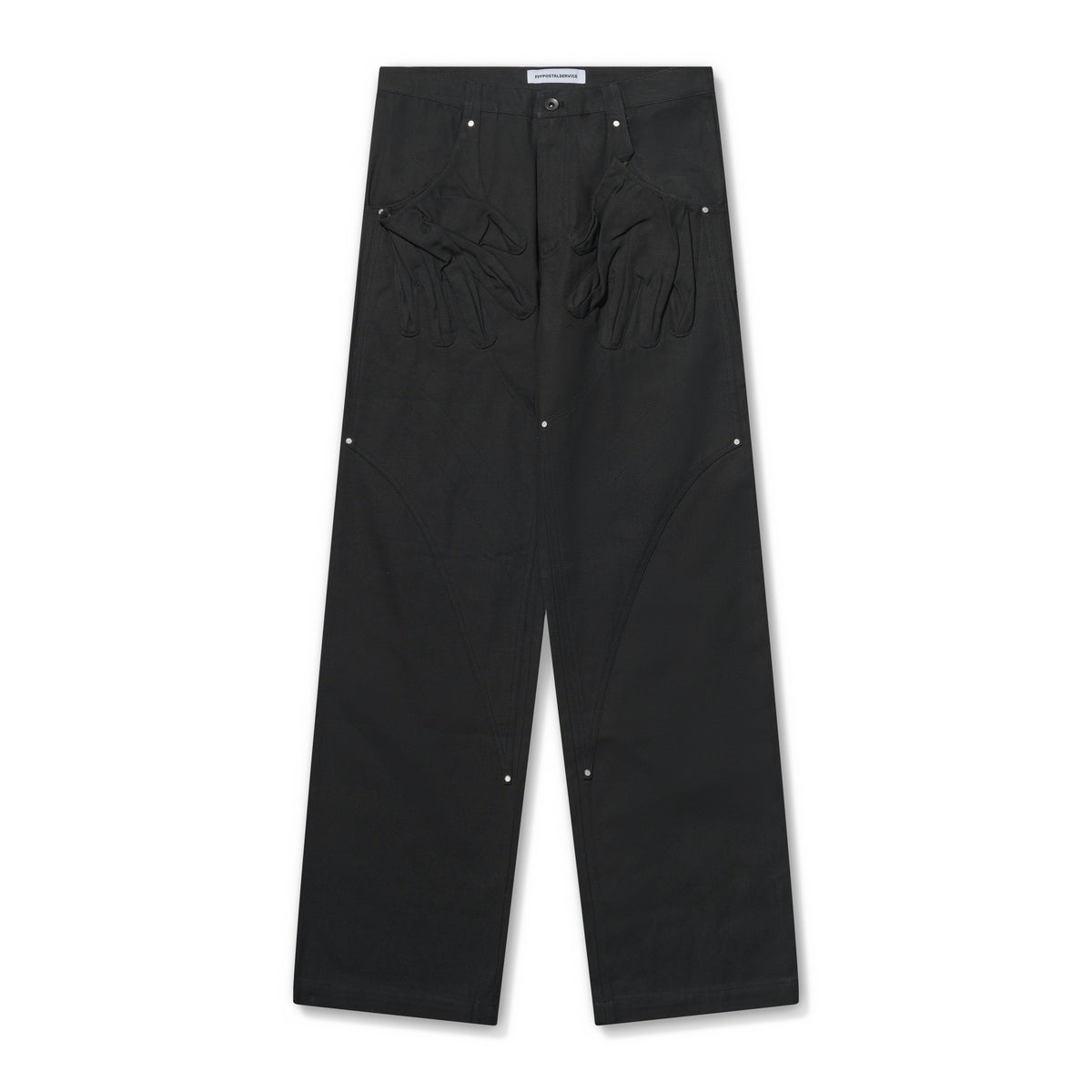 FFFPostalservice Glove Double Knee Carpenter Trouser Black