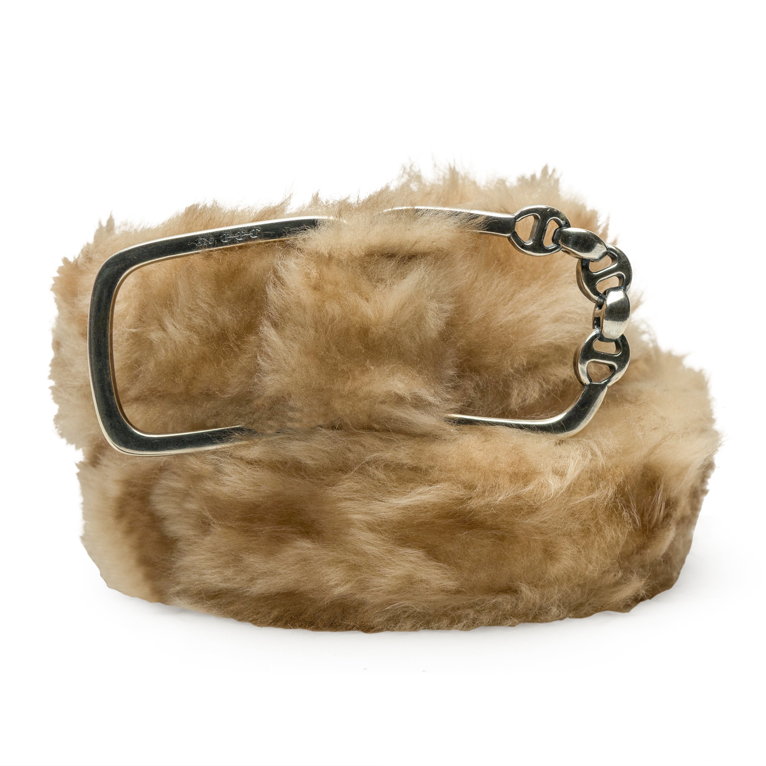 424 x Hoorsenbuhs Fur Belt Brown