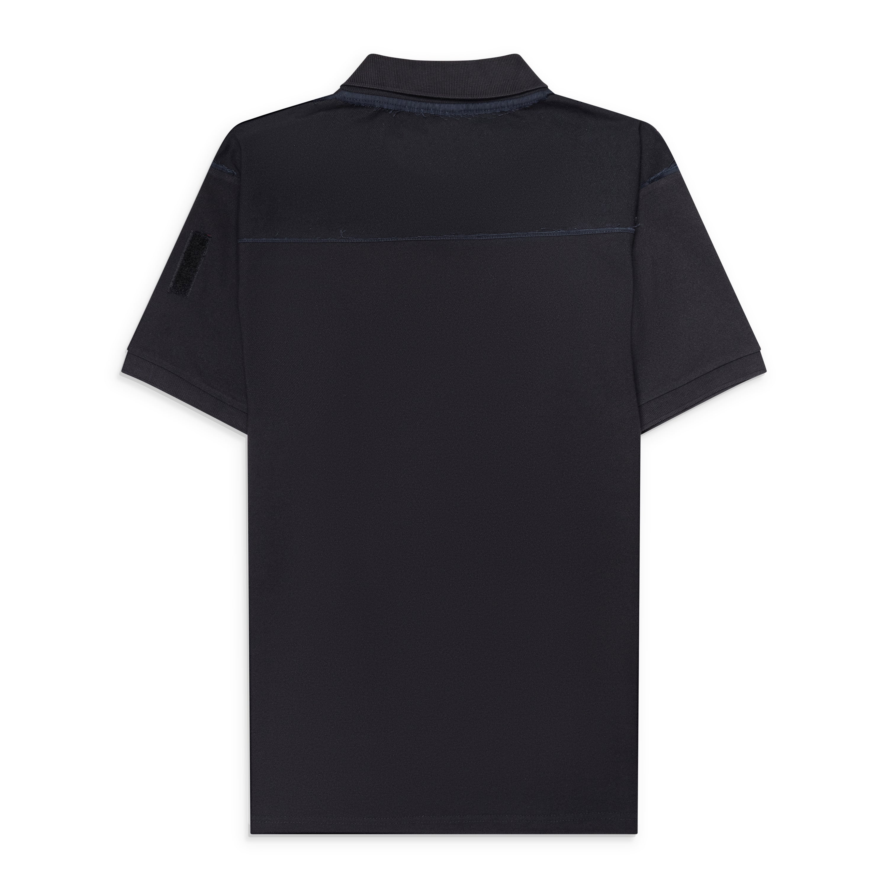 Prototypes Cut Up Military Polo Black