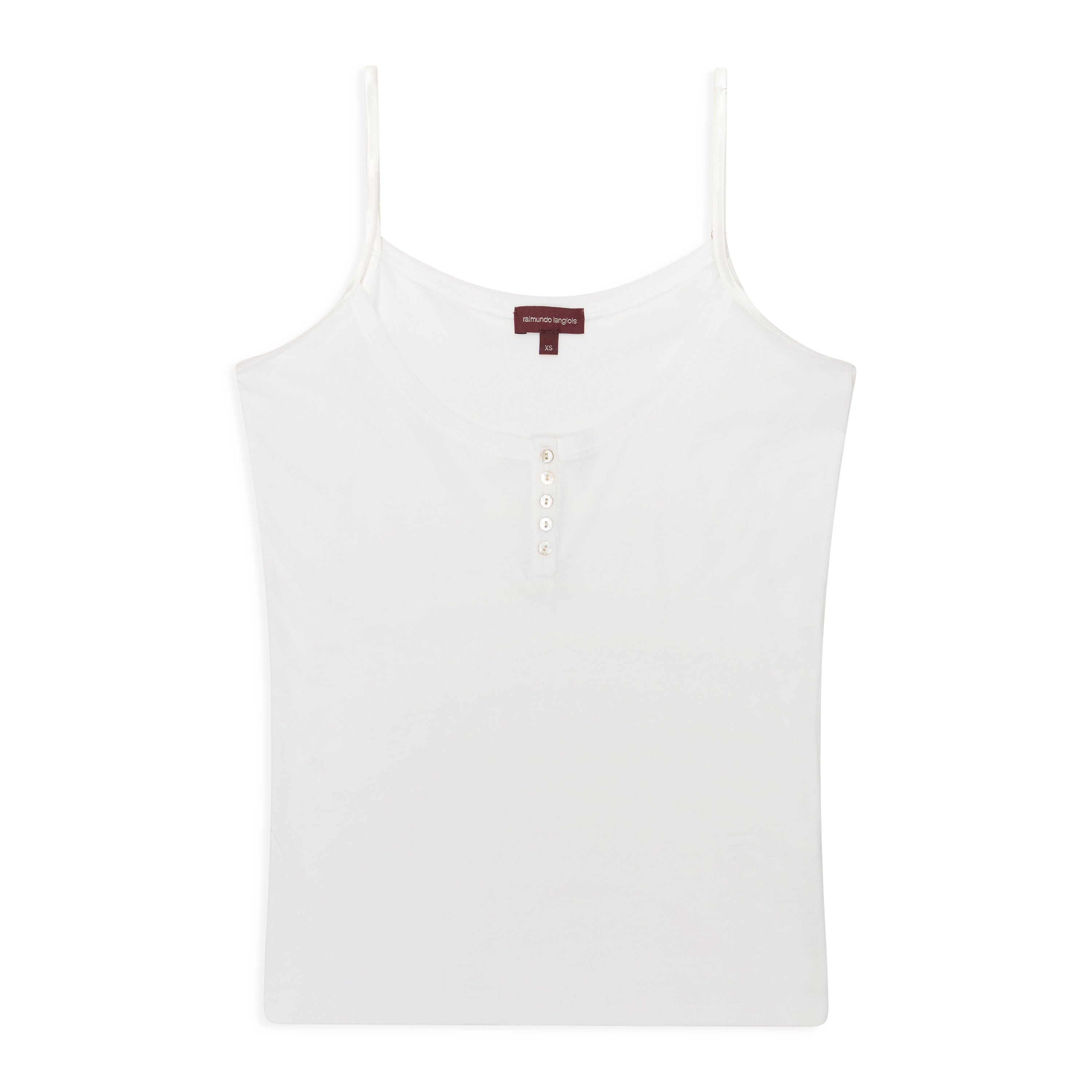 Raimundo Langlois Henley Camisole White
