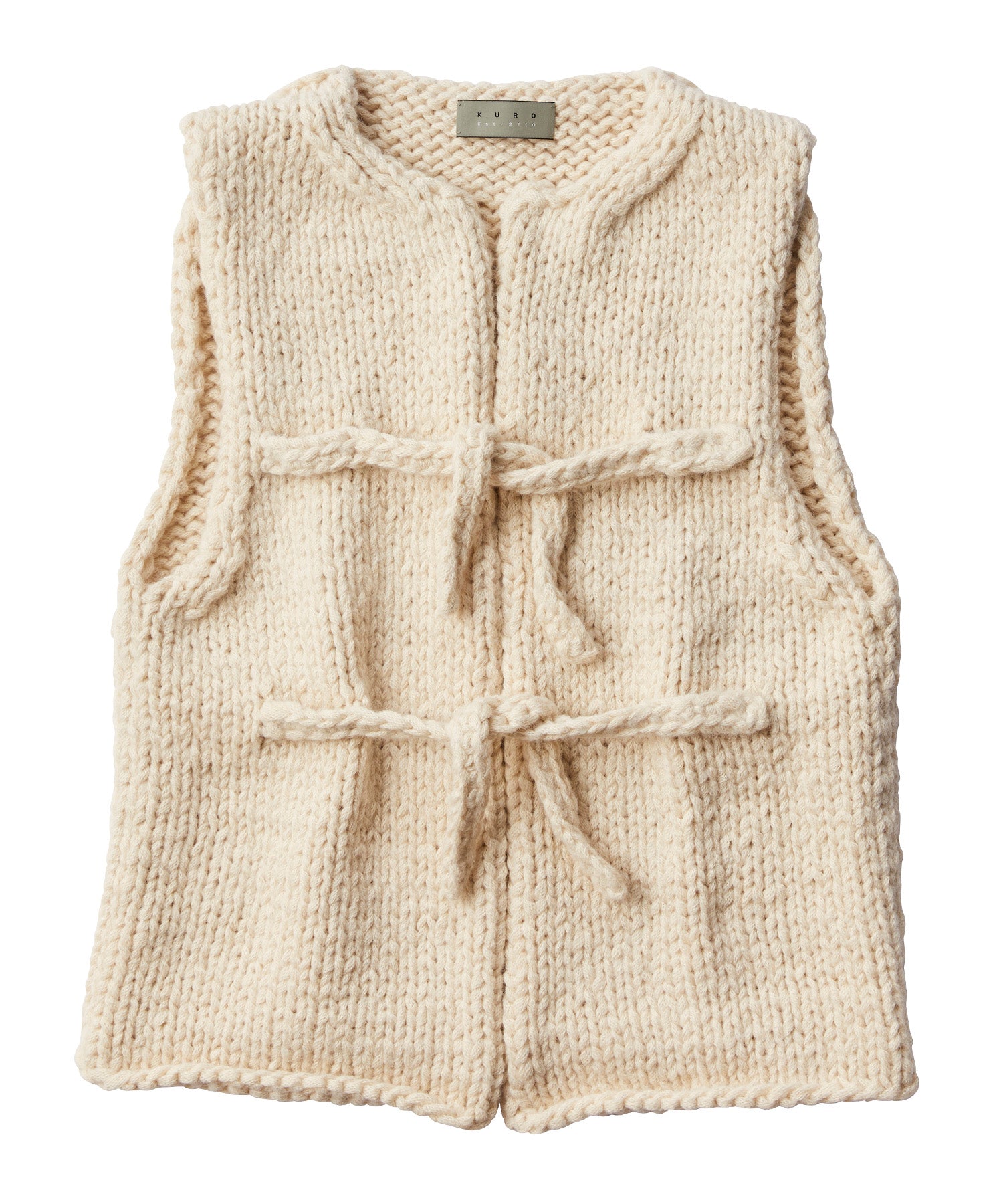 Kuro Hand Knit Vest