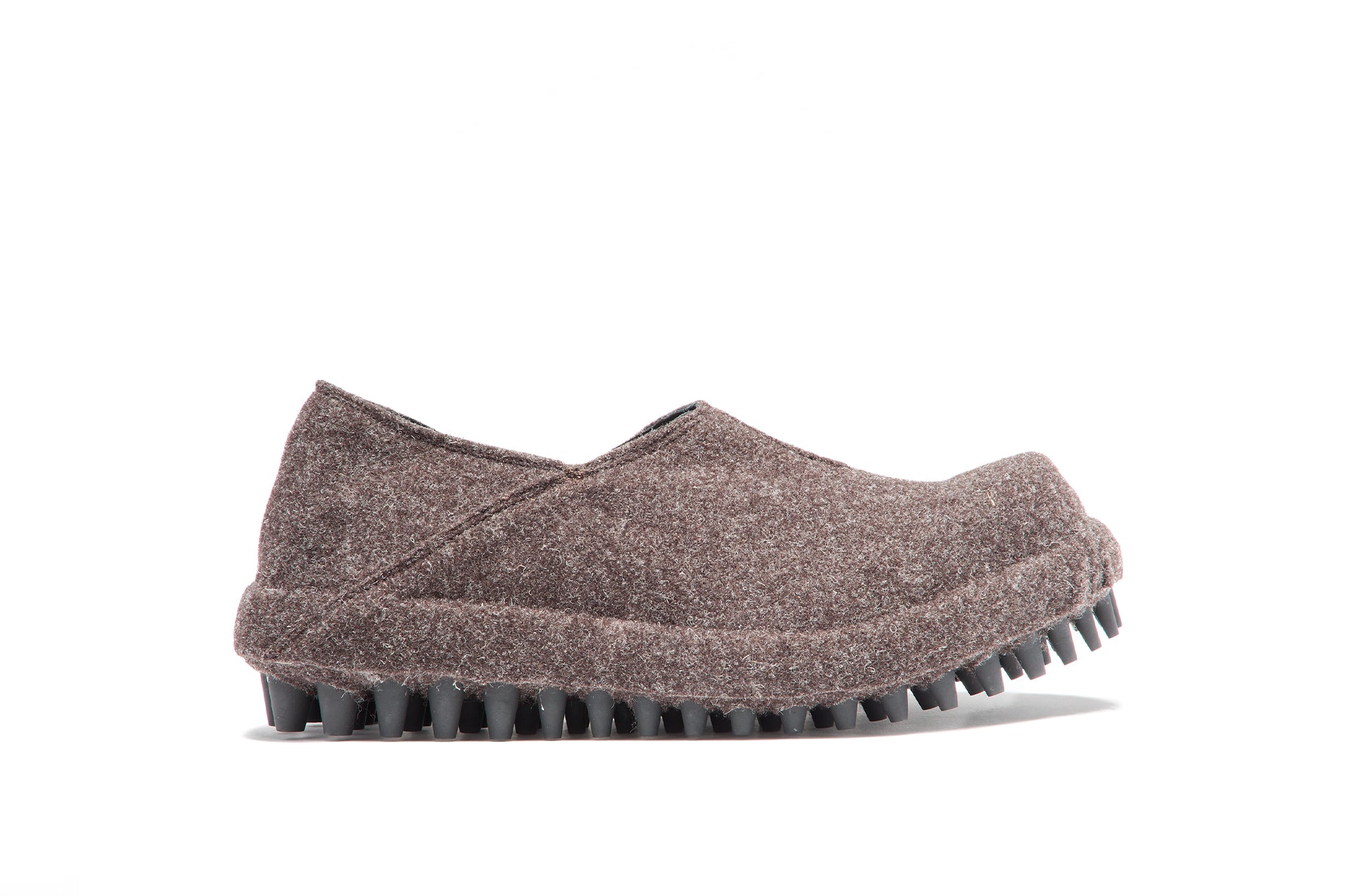 424 Felt Miner Slip On Brown