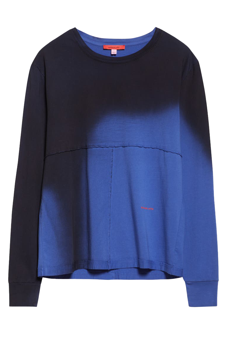 Eckhaus Latta Lapped Long Sleeve Shadow