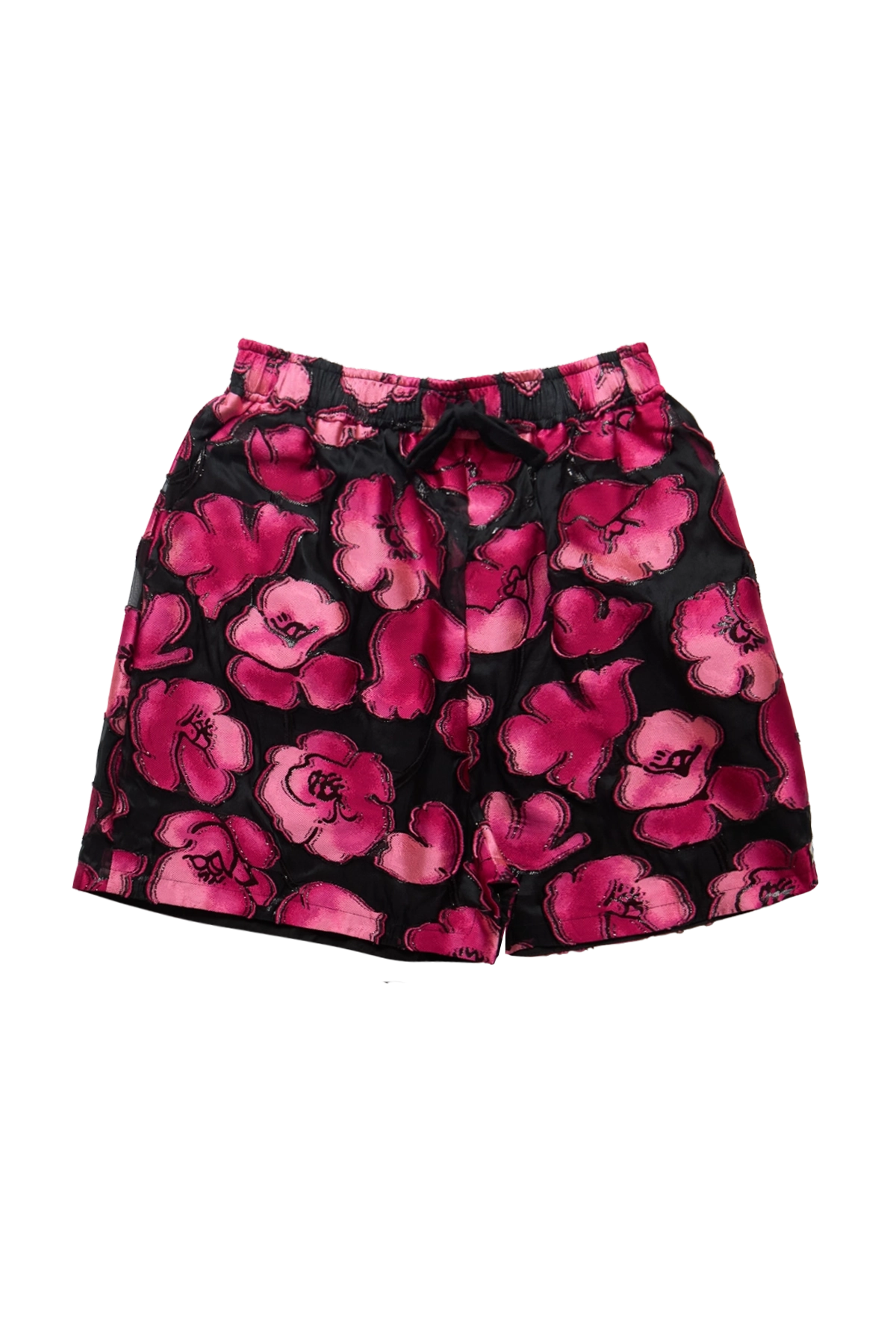 4Sdesigns Floral Baggy Short Pink