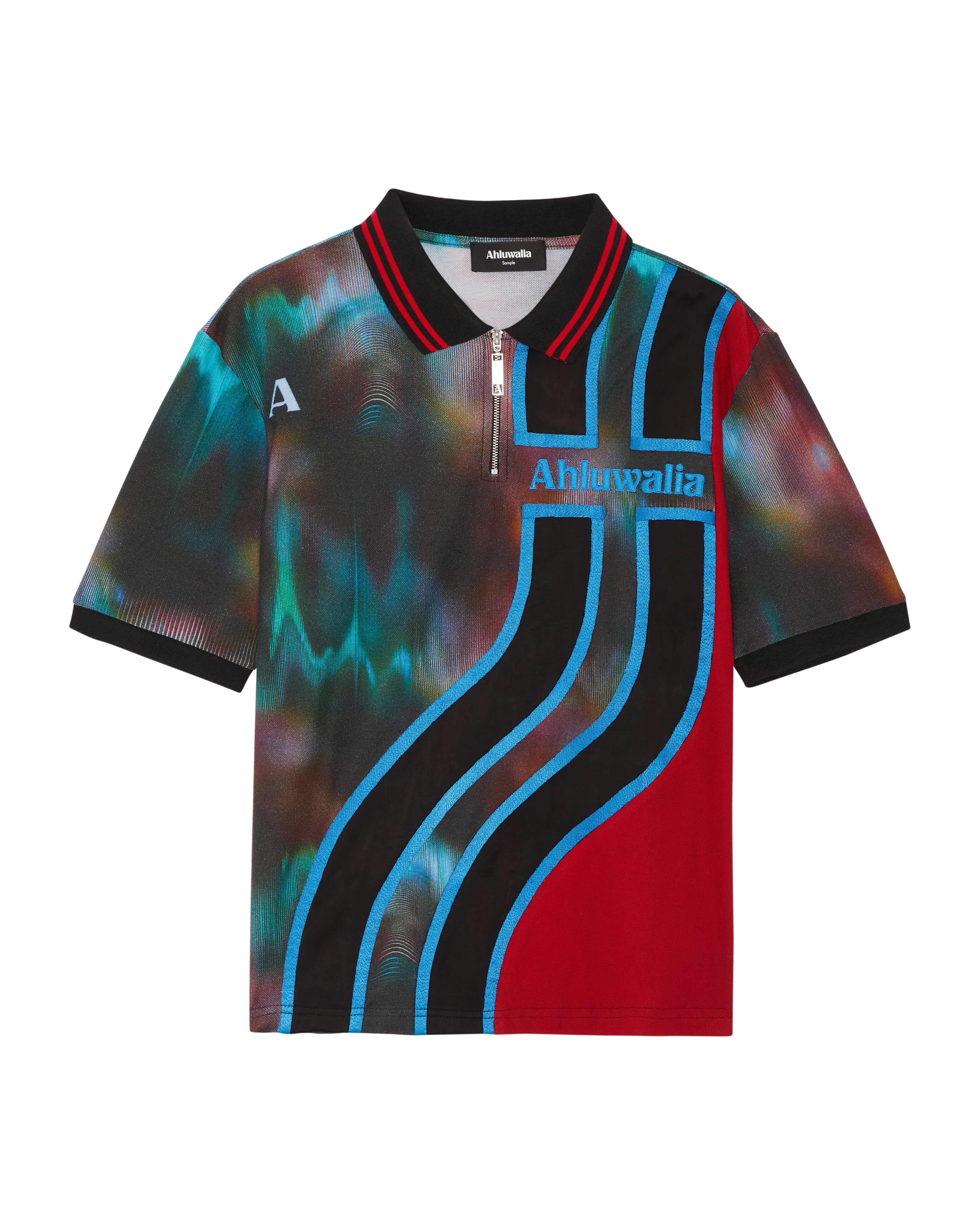 Ahluwalia Sahara Short Sleeve Polo Multi Color 344