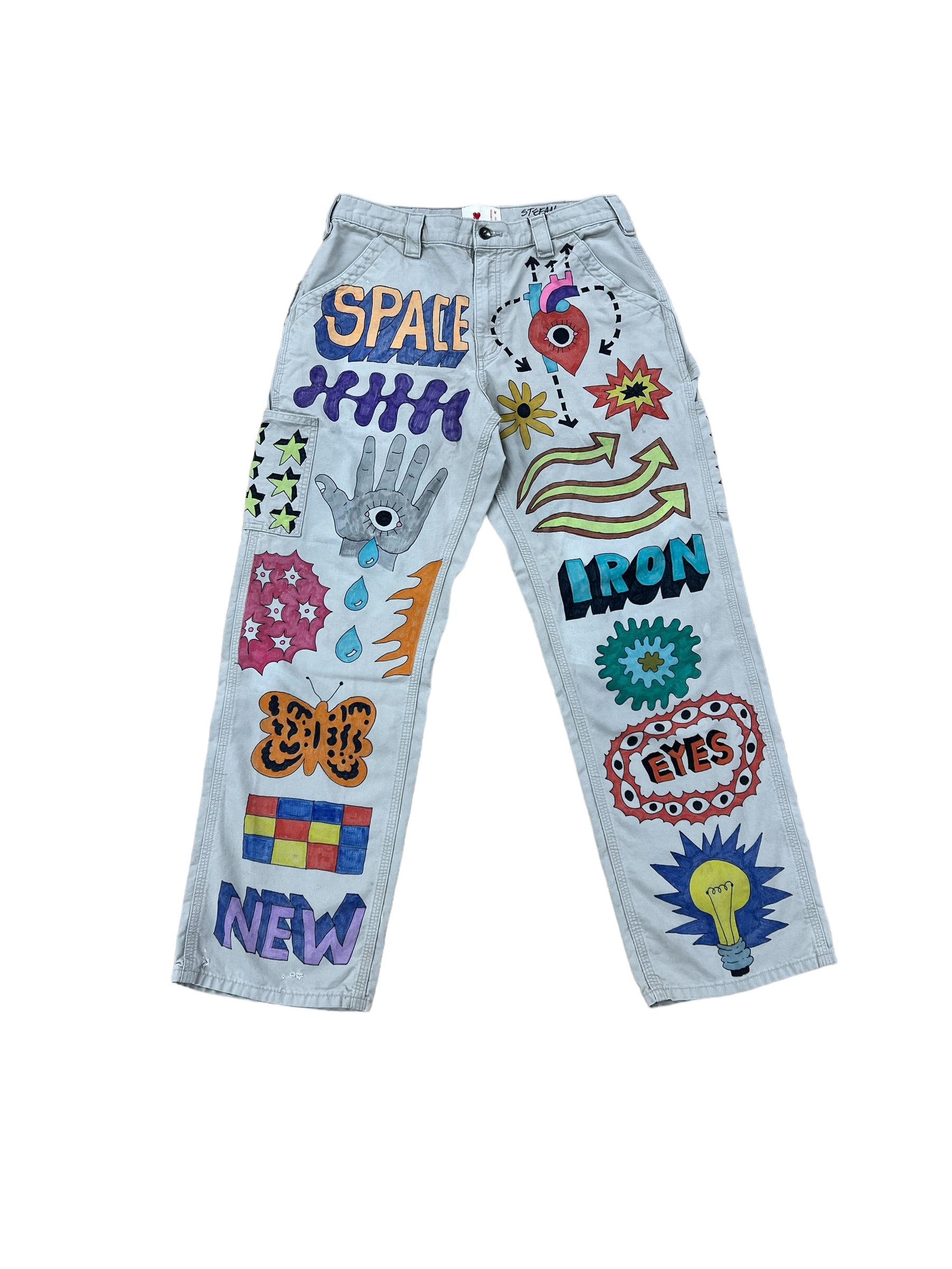 Emotionally Unavailable Space Jeans Multi-Color 756