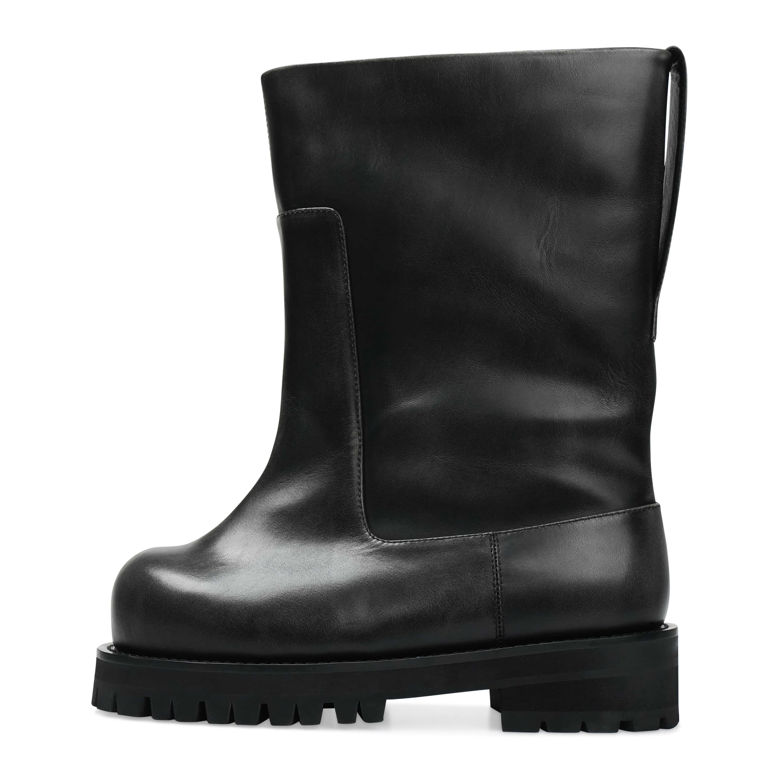 Protocol Index Distressed Shaft Boots Black