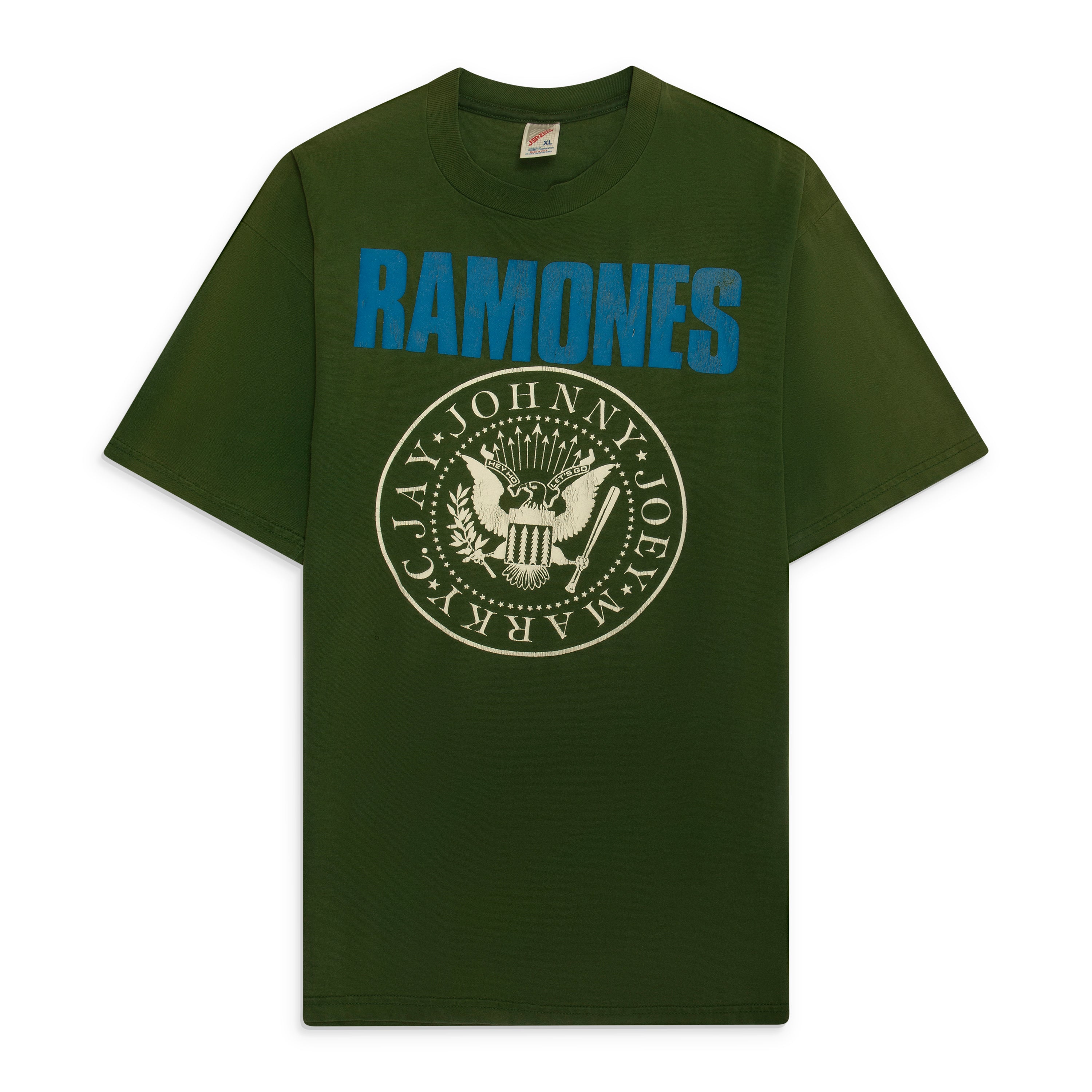 Essx Vintage Ramone T-Shirt Green