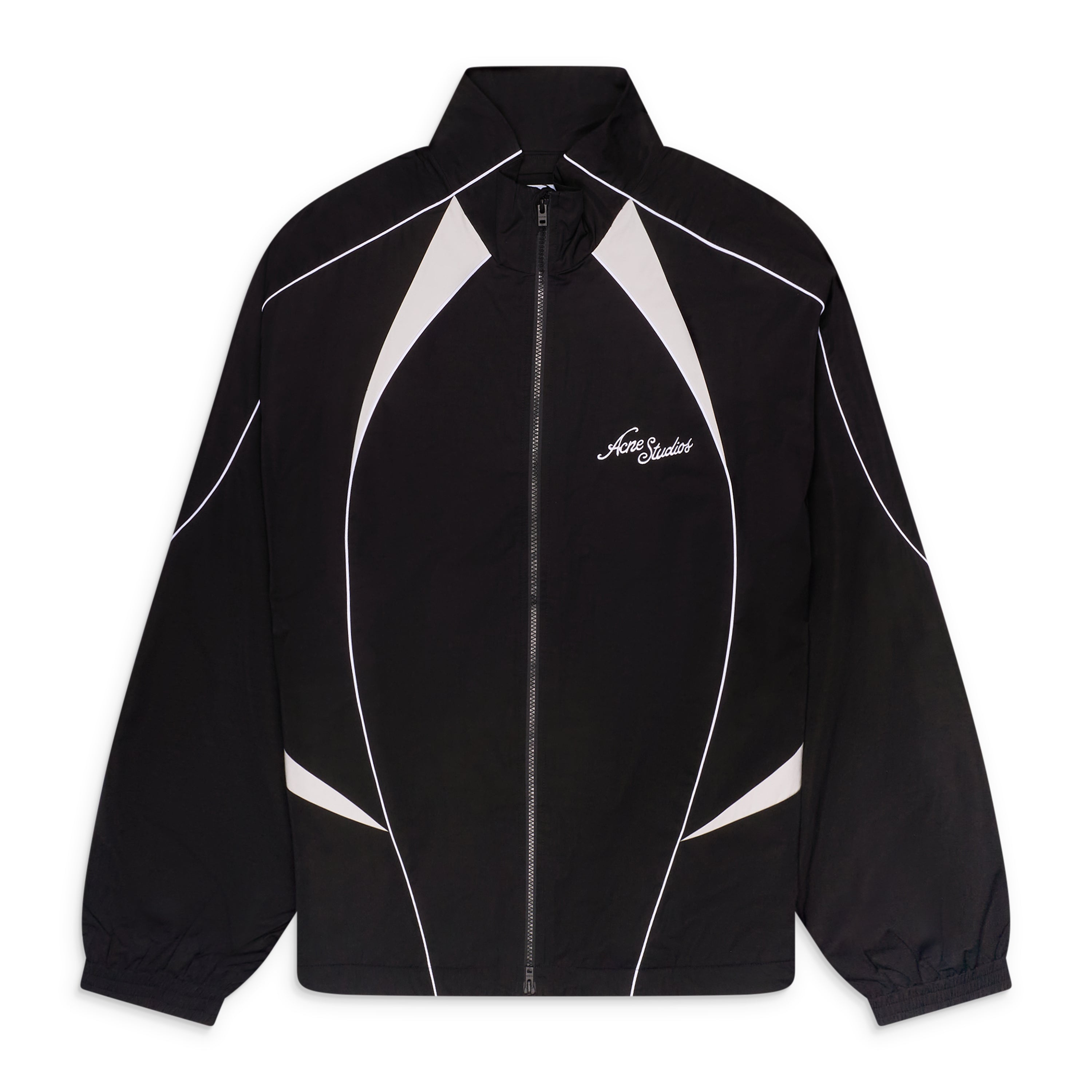 Acne Studios Technical Zip Up Jacket Black