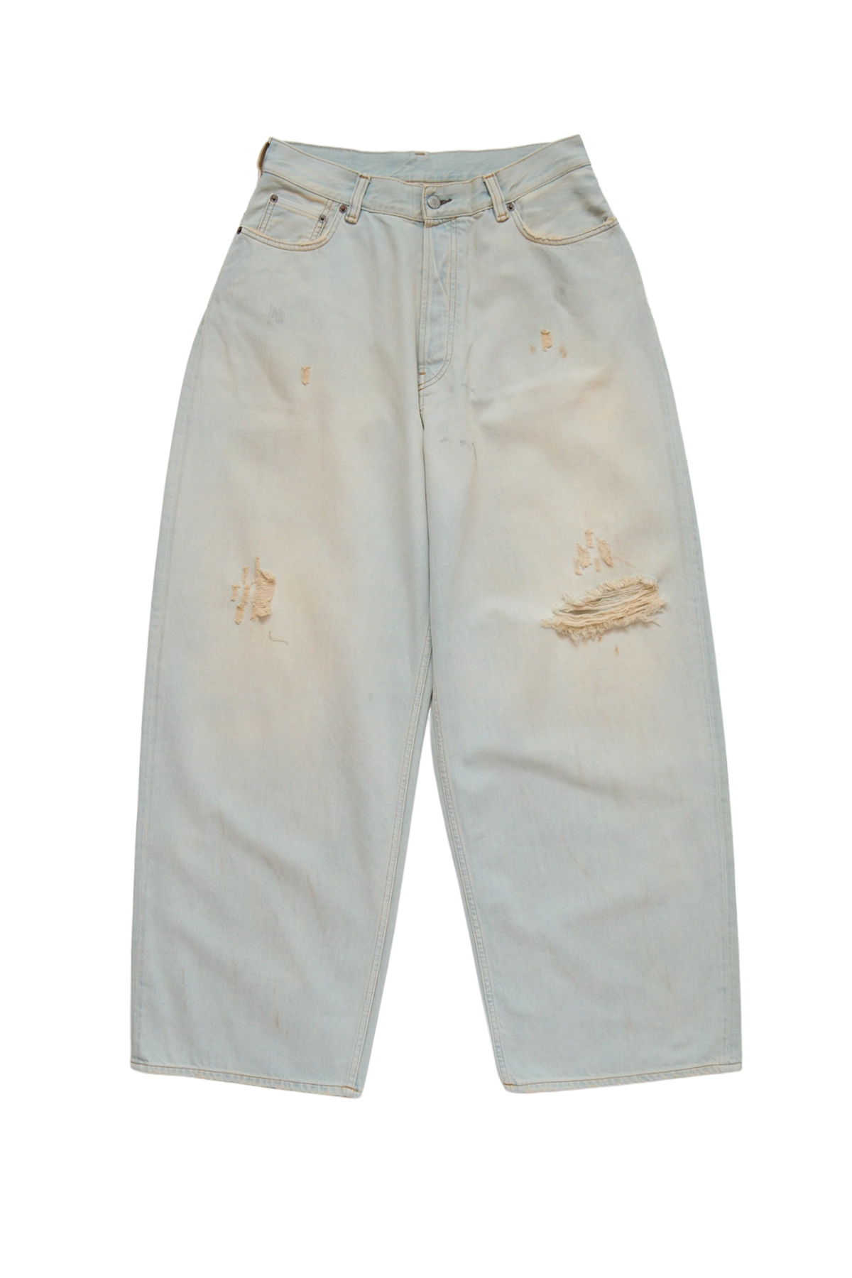 Acne Studios 2023 Fit Shorebreak Jeans Light Blue/White – ESSXNYC