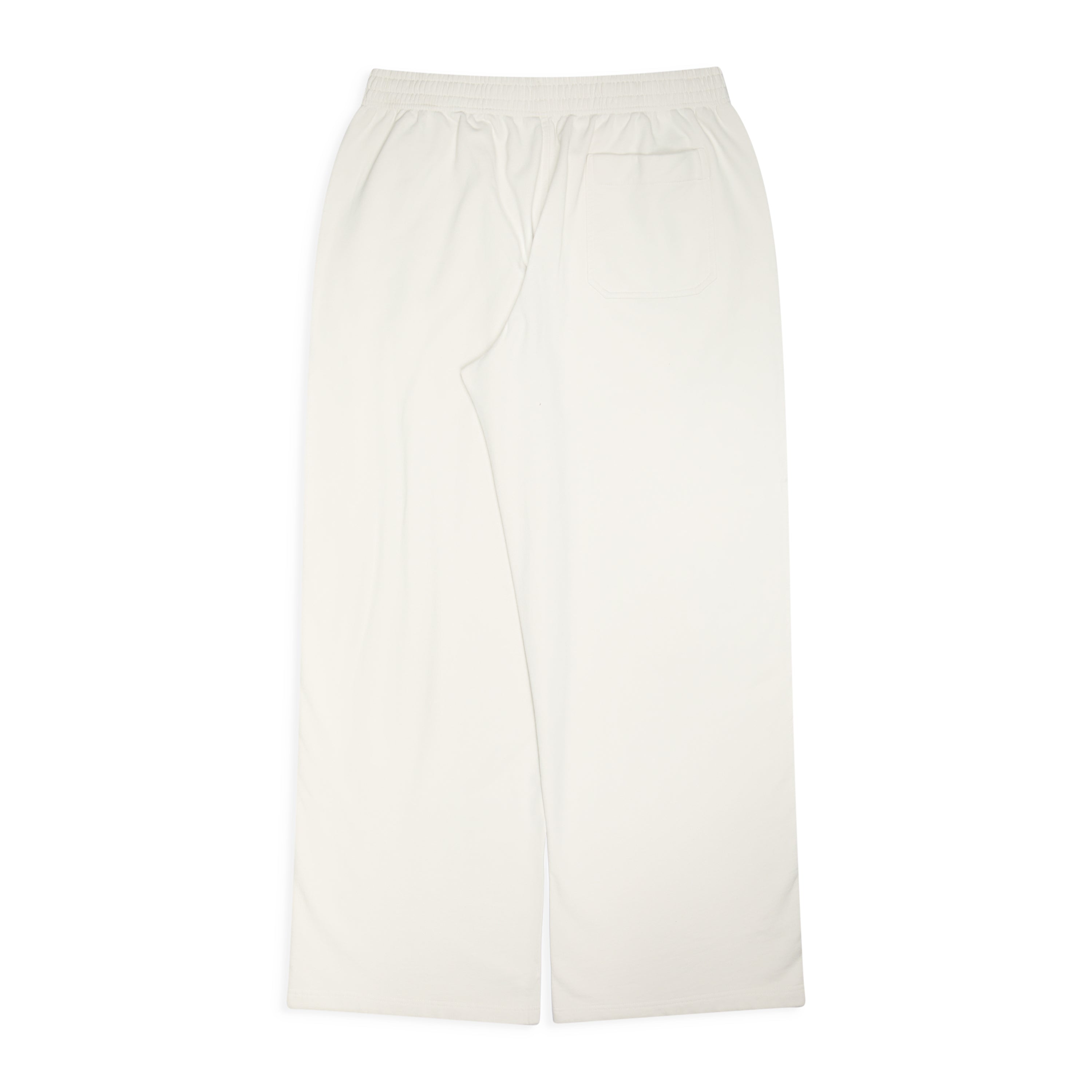 Ann Demeulemeester Boas Comfort Sweatpants With Herringbone Side Band Ivory