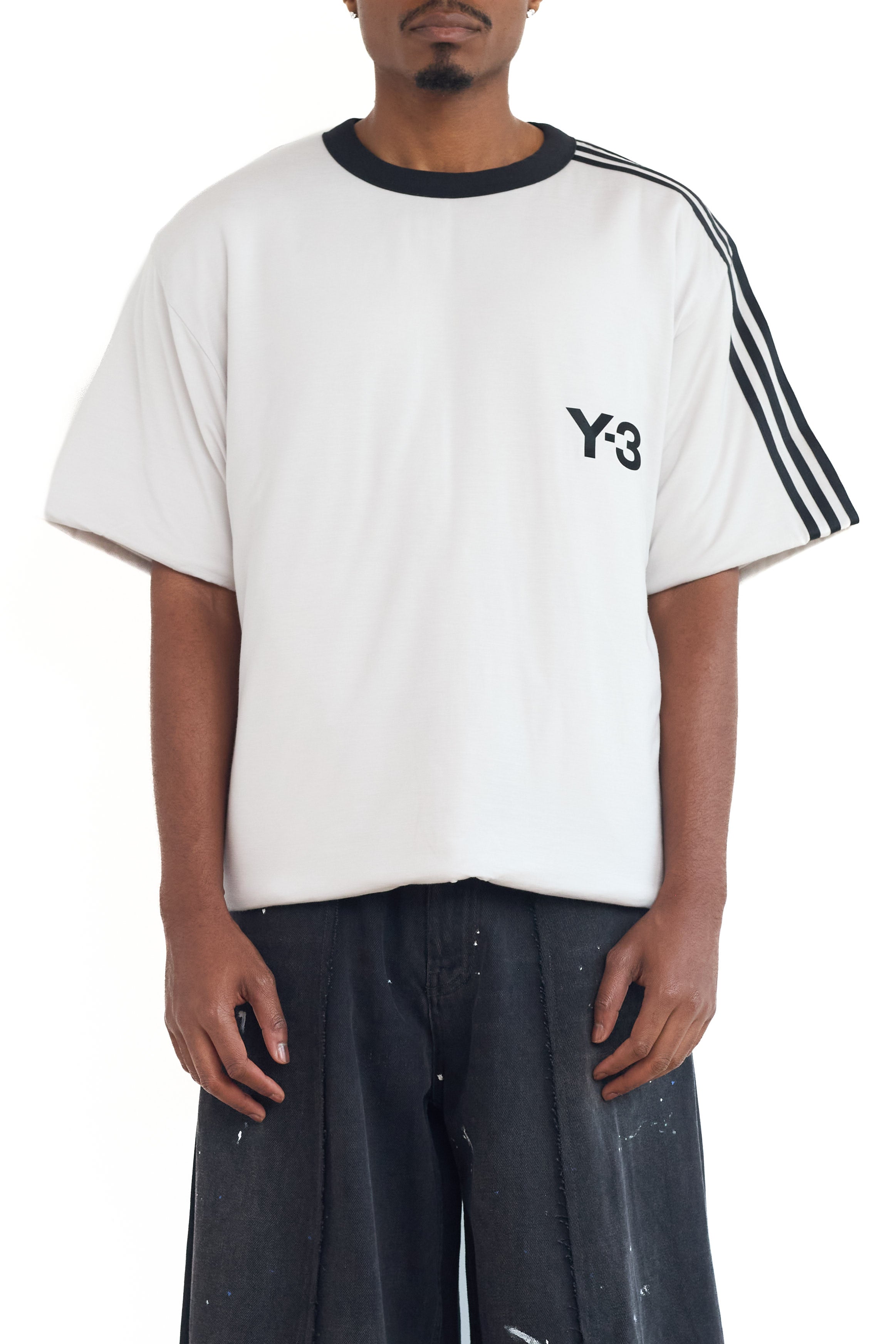 ウェア y. Y-3 Padded Jersey Chapea White – ESSXNYC